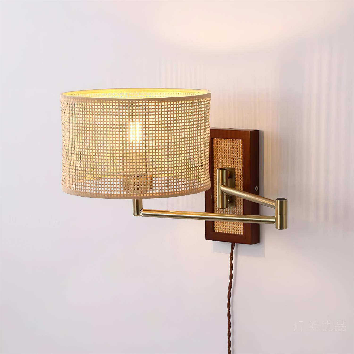 Rivaro Swing Arm Wall Lamp - Neutral Decor