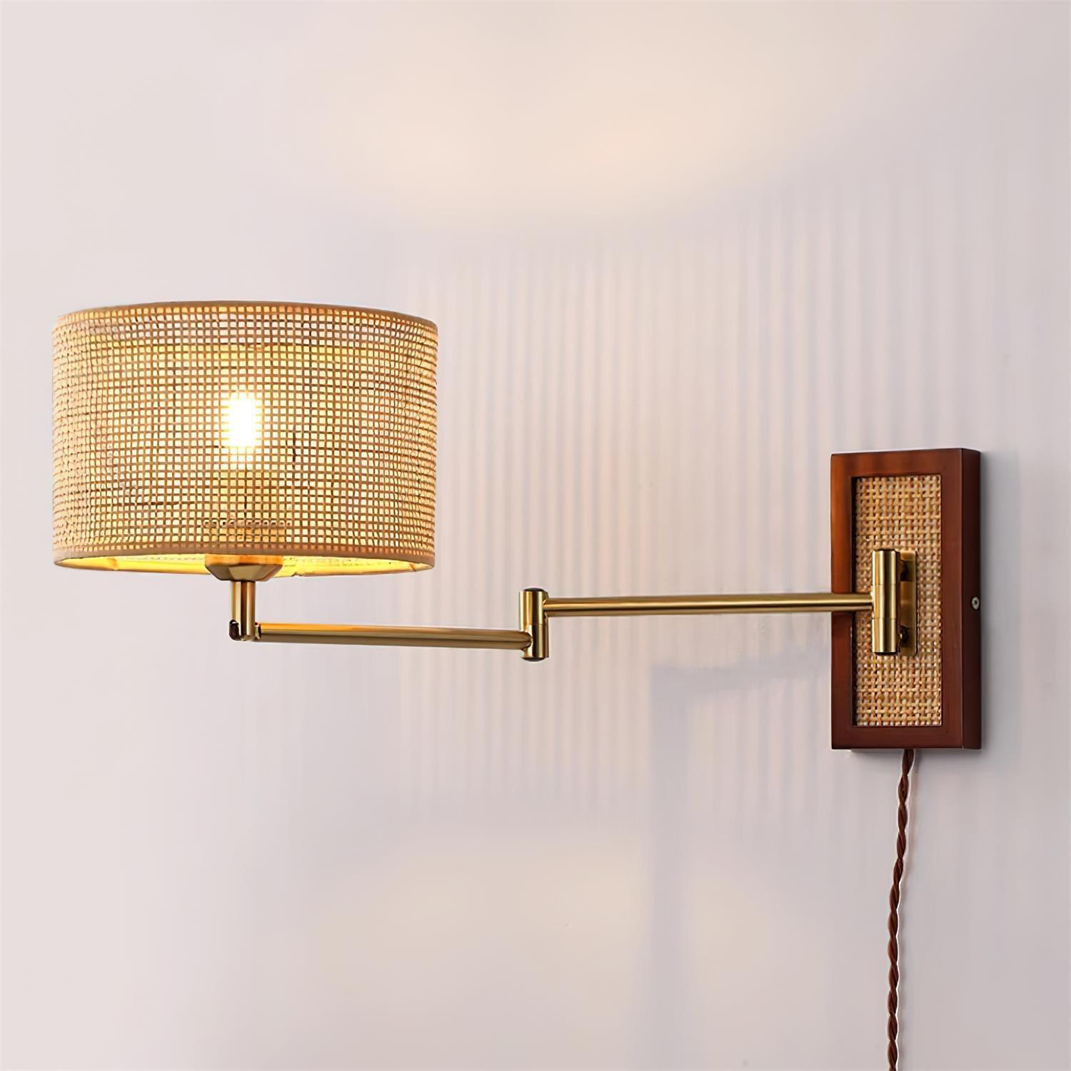 Rivaro Swing Arm Wall Lamp - Neutral Decor
