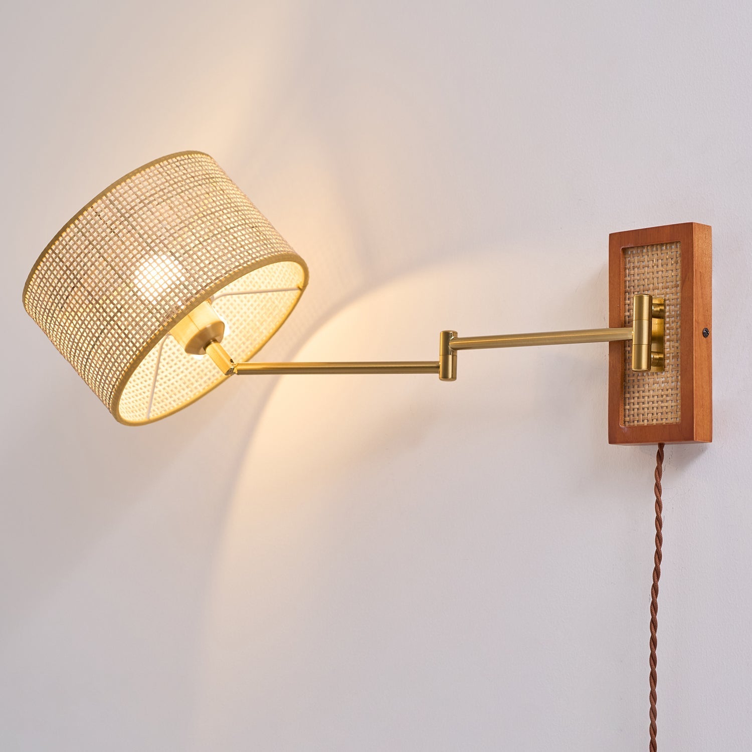 Rivaro Swing Arm Wall Lamp - Neutral Decor