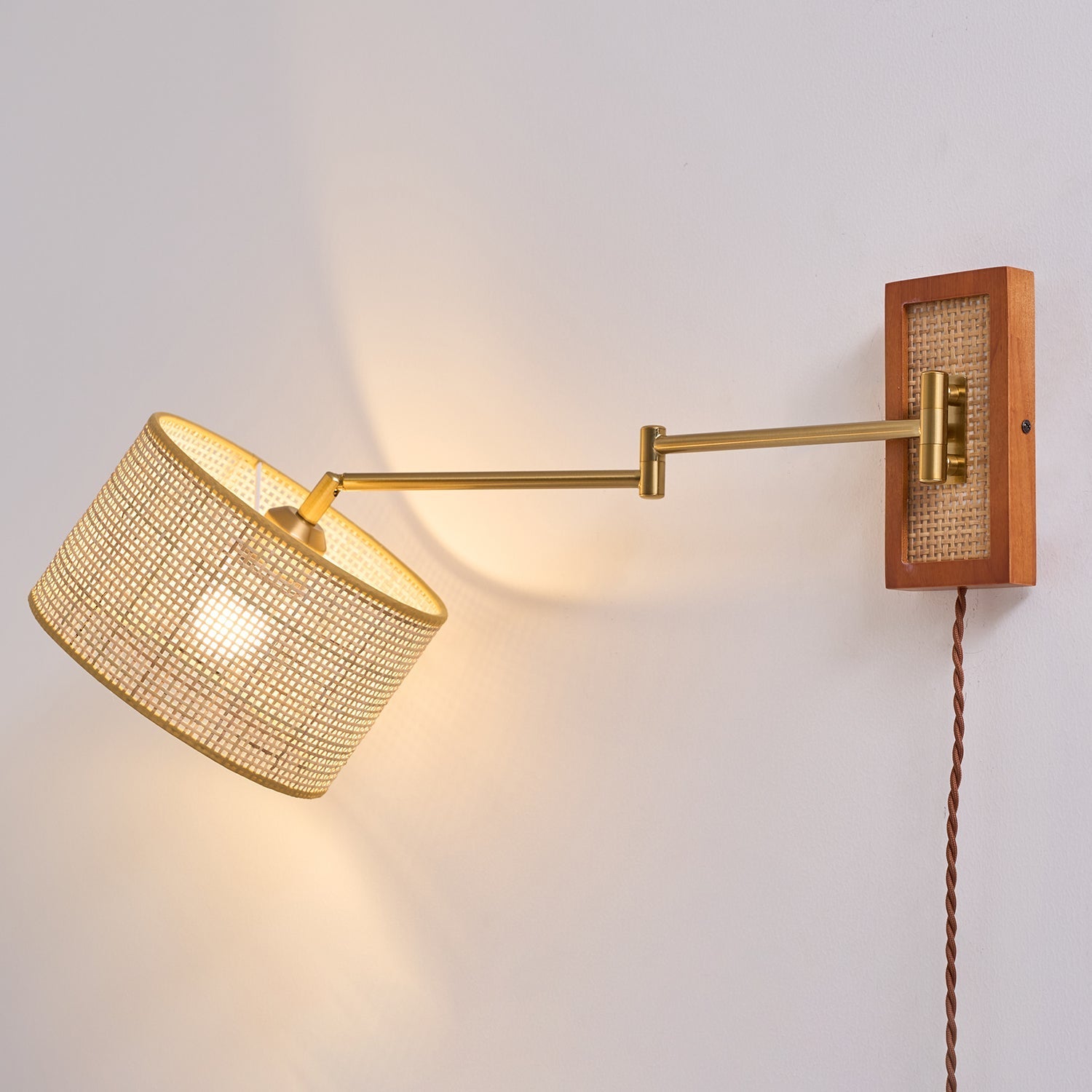 Rivaro Swing Arm Wall Lamp - Neutral Decor