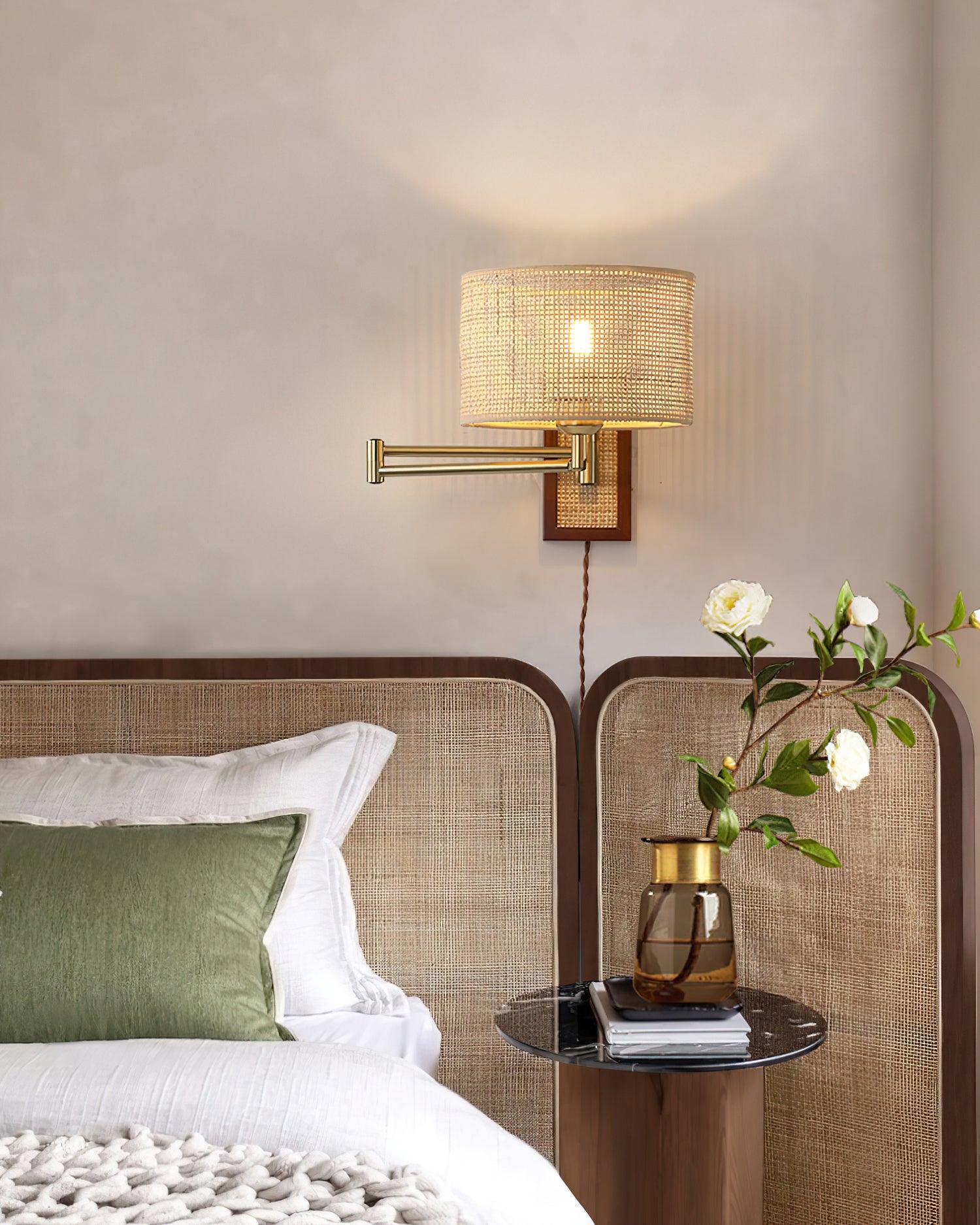 Rivaro Swing Arm Wall Lamp - Neutral Decor