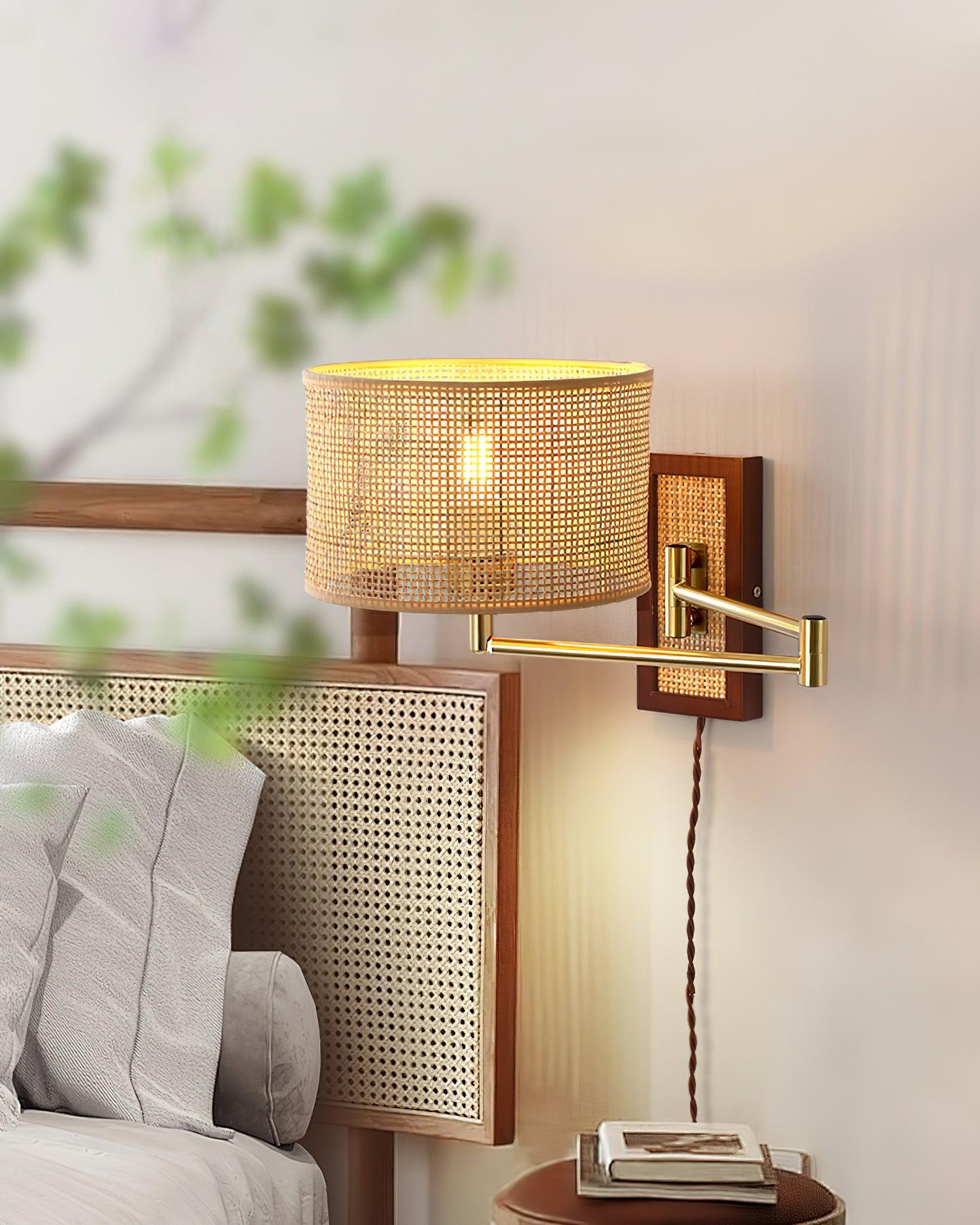 Rivaro Swing Arm Wall Lamp - Neutral Decor