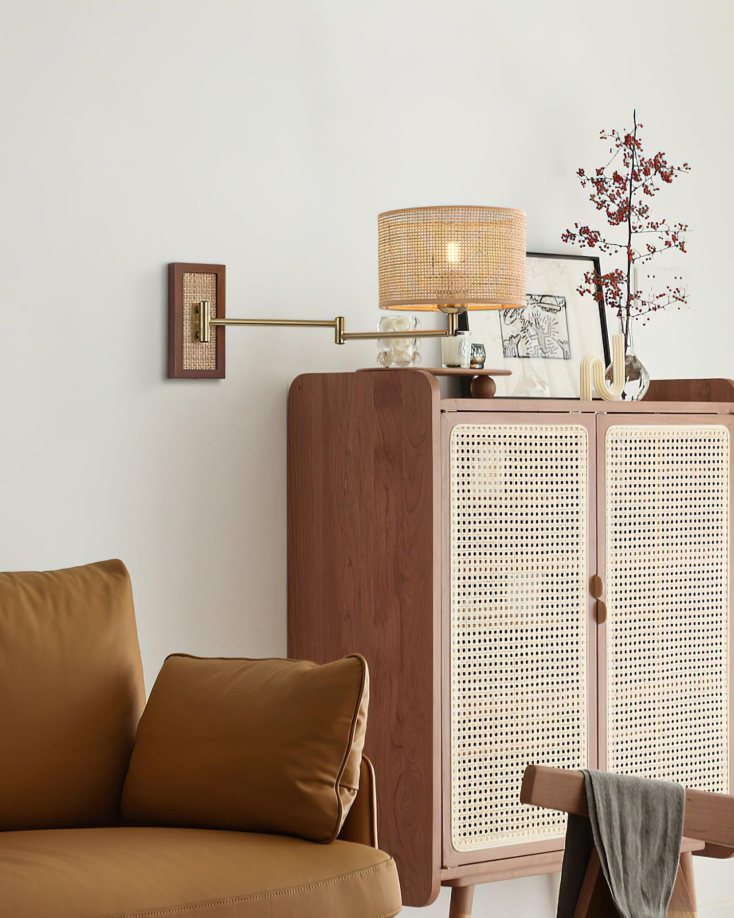 Rivaro Swing Arm Wall Lamp - Neutral Decor