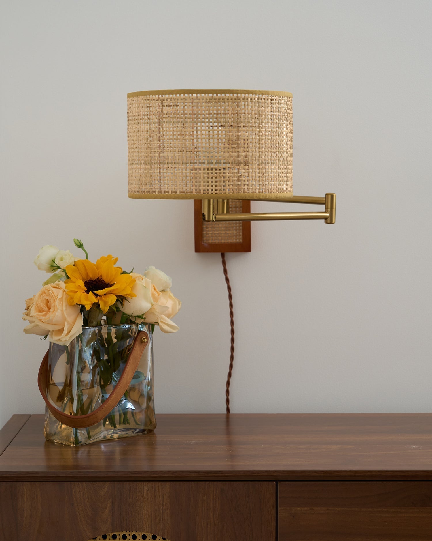 Rivaro Swing Arm Wall Lamp - Neutral Decor
