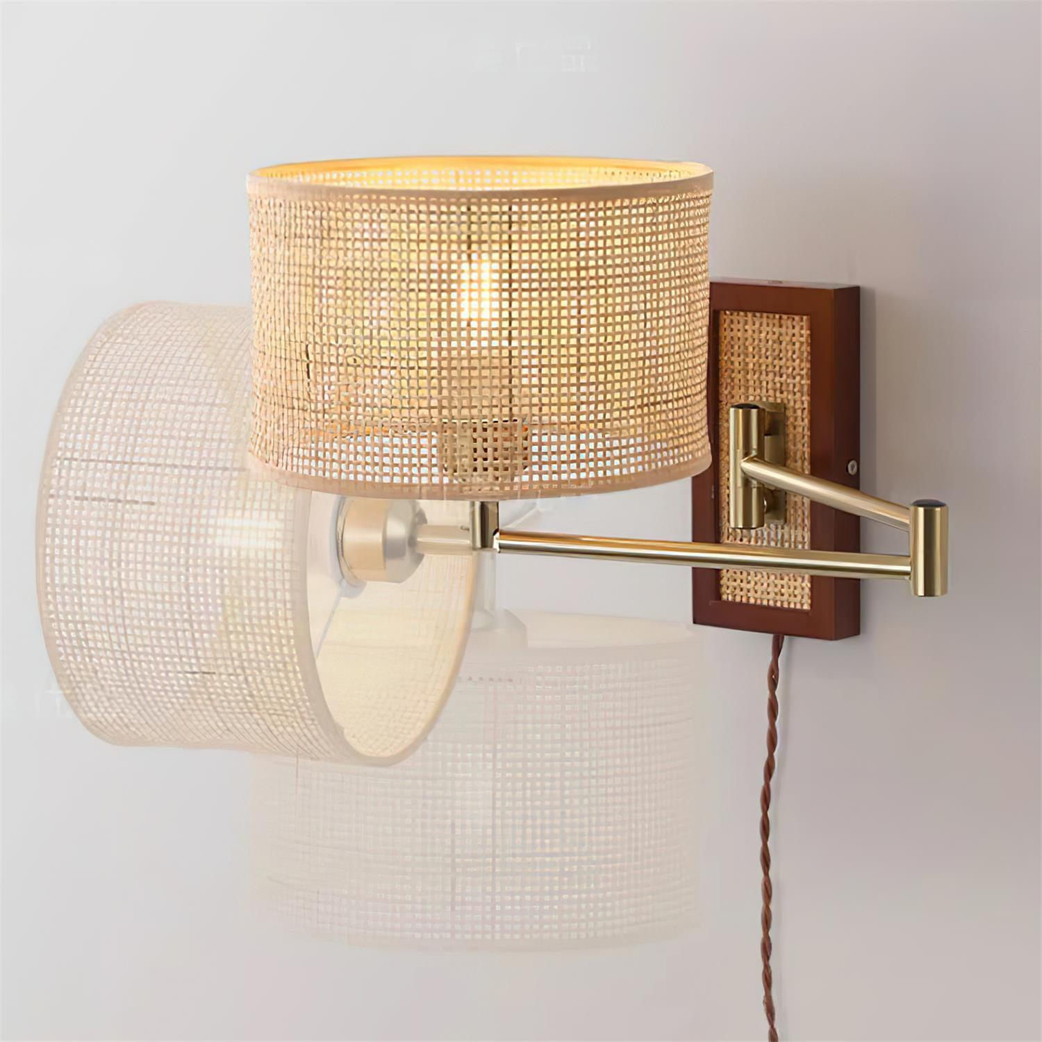 Rivaro Swing Arm Wall Lamp - Neutral Decor
