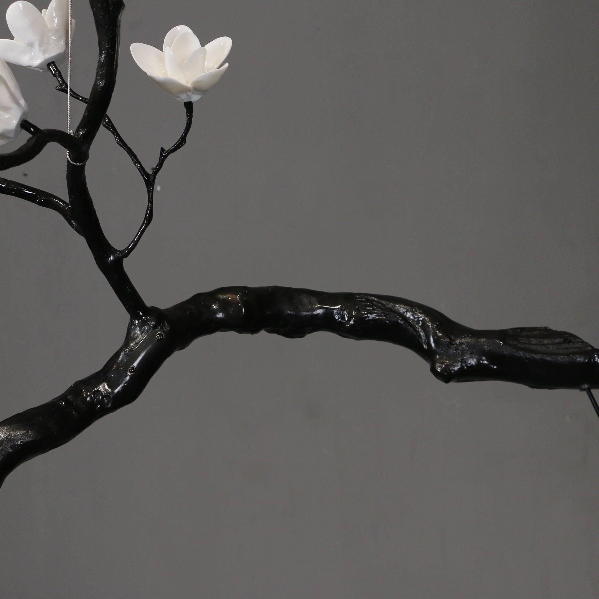 Hilten Chandelier Branch Floral Organic
