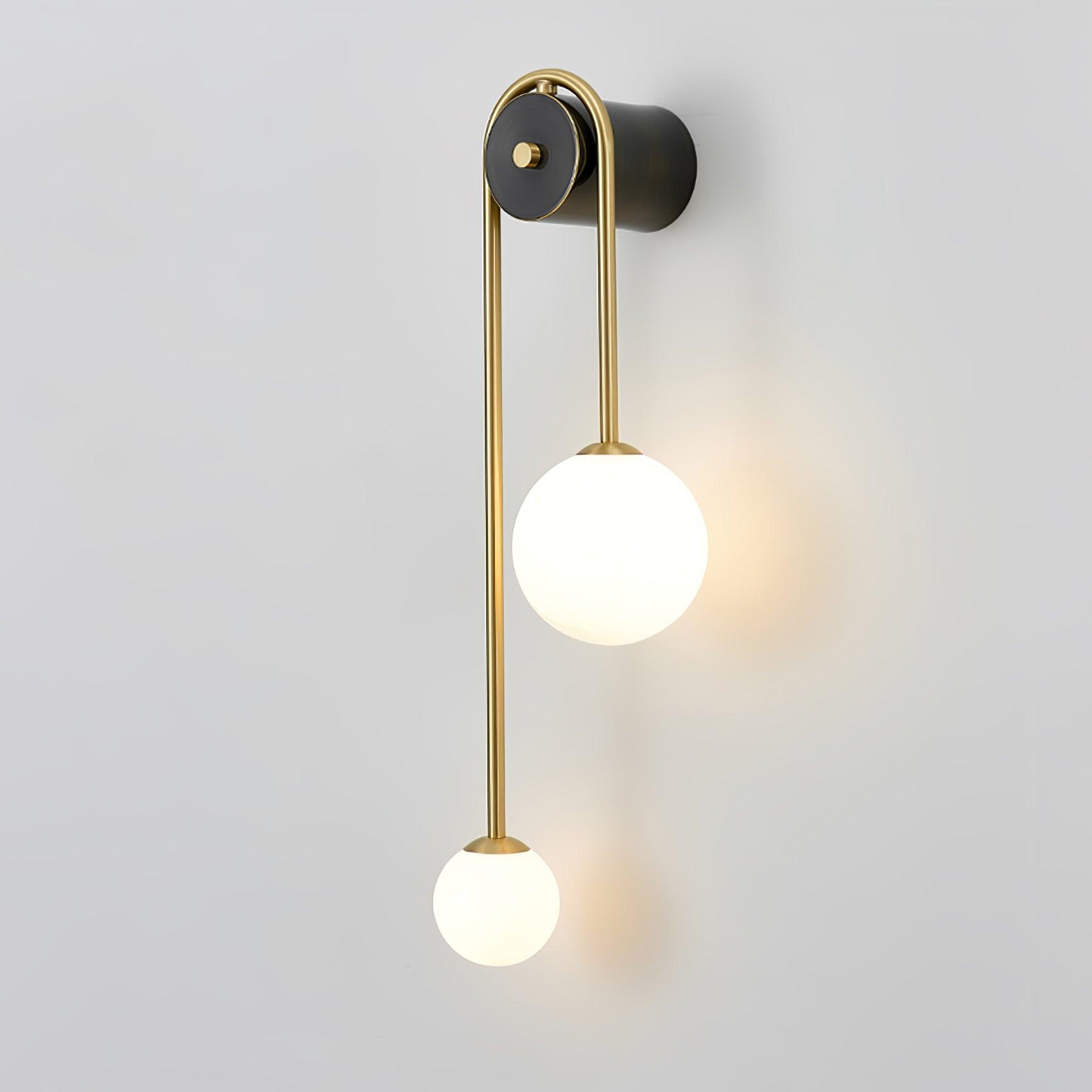 Raphael Brass Arc Wall Light