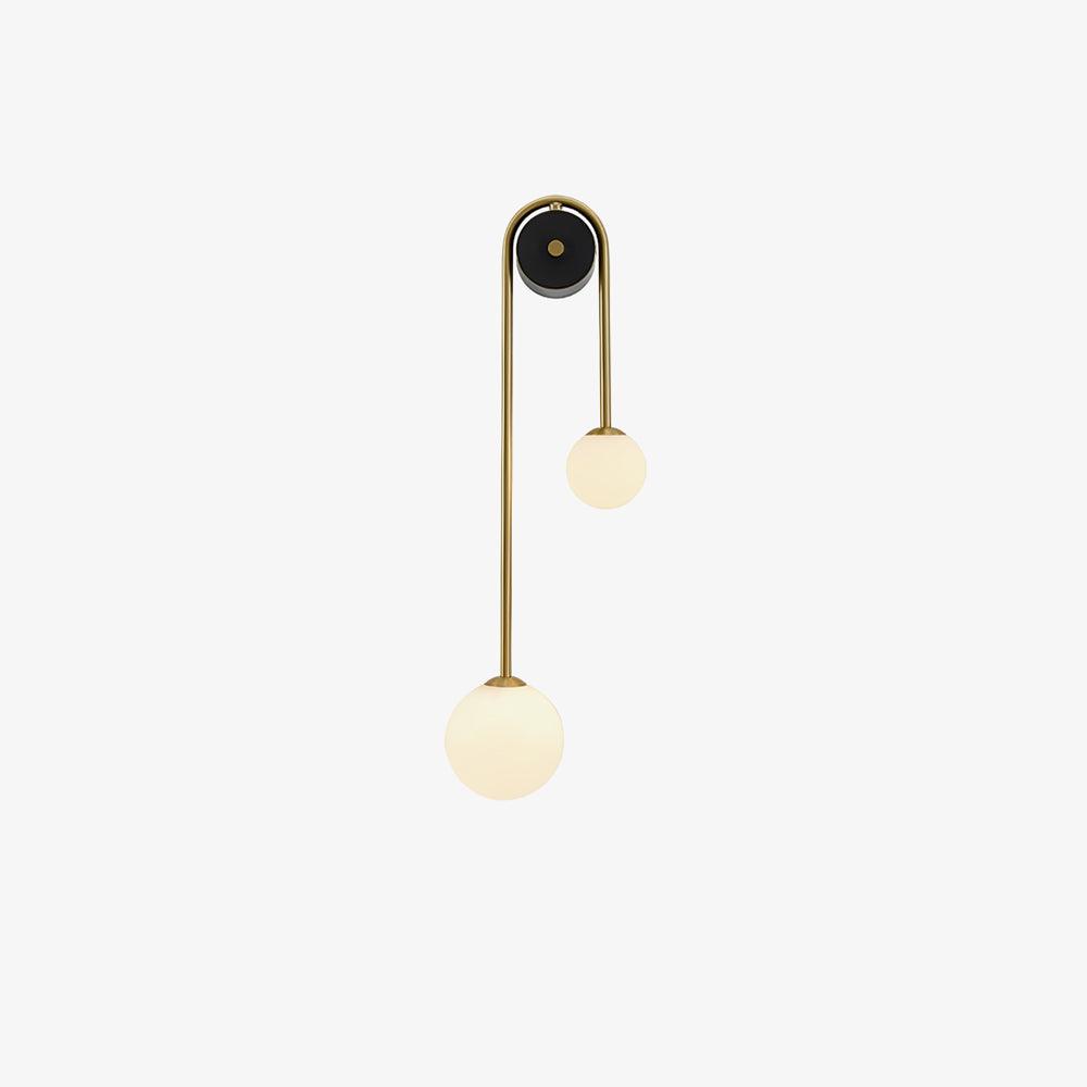 Raphael Brass Arc Wall Light