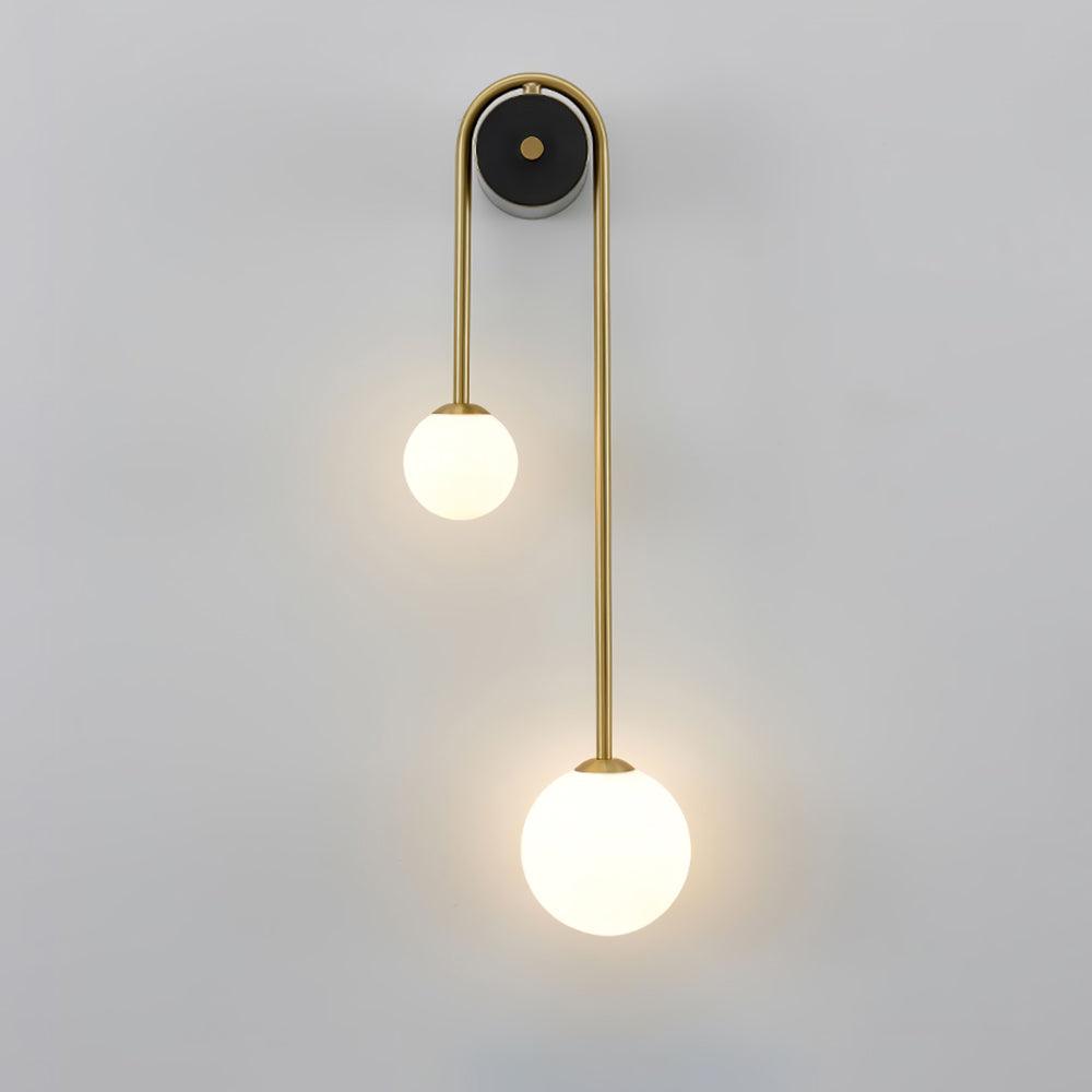 Raphael Brass Arc Wall Light