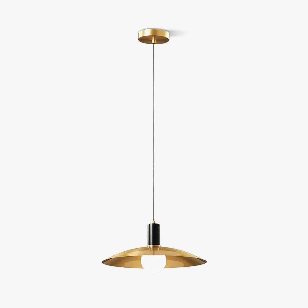 Thalora Brass & Glass Classic Pendant Lamp