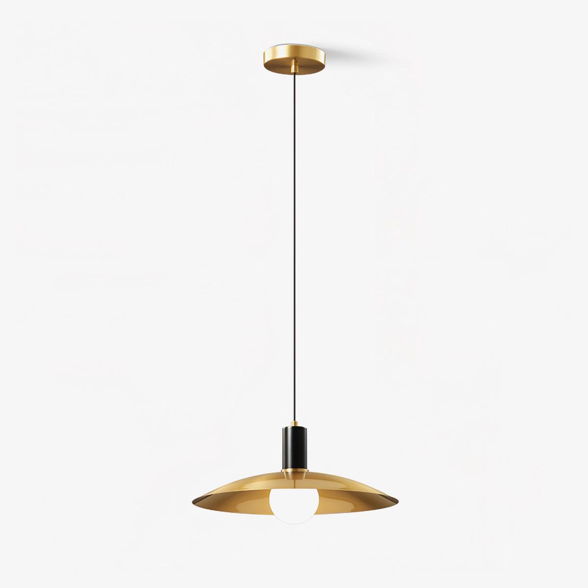 Thalora Brass & Glass Classic Pendant Lamp