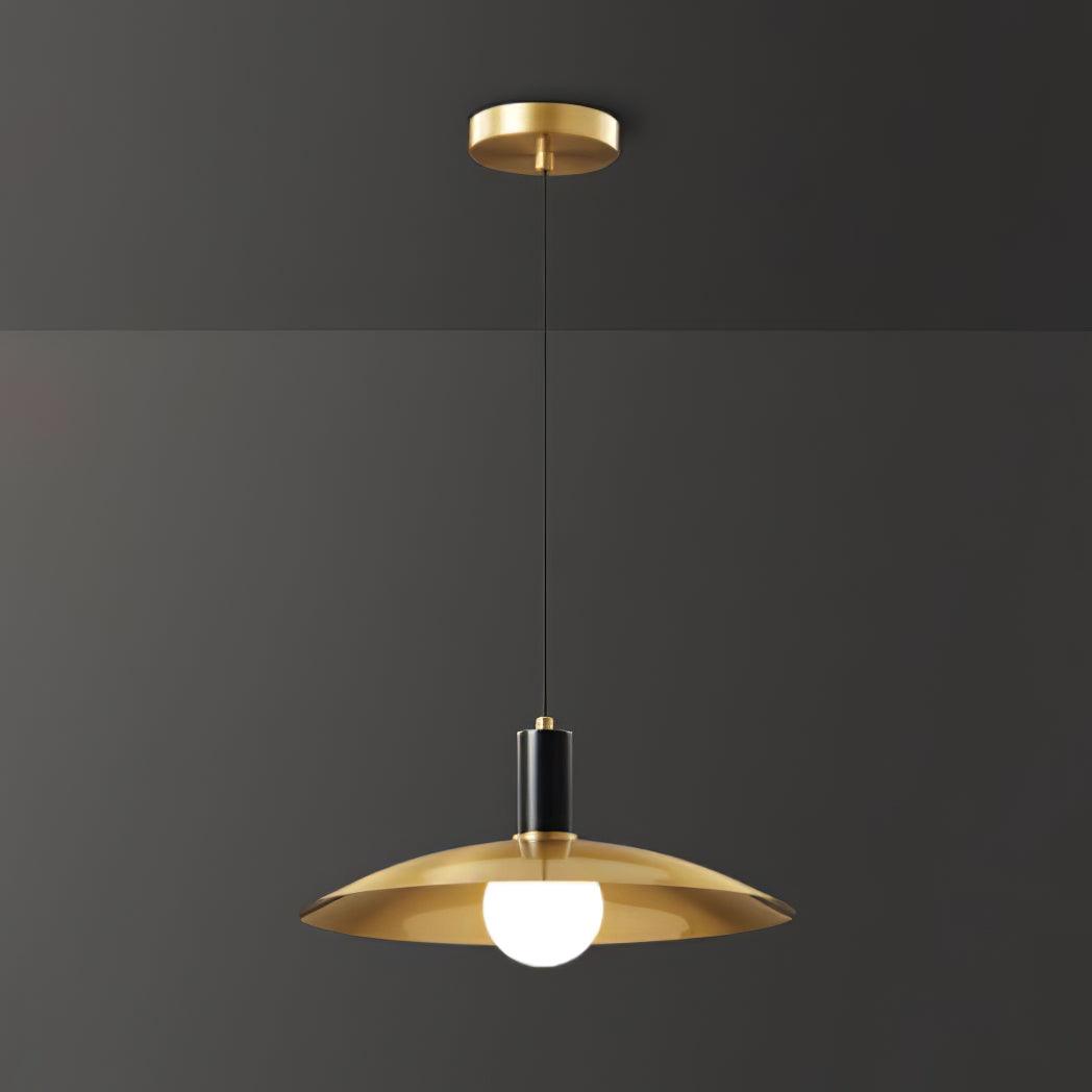 Thalora Brass & Glass Classic Pendant Lamp
