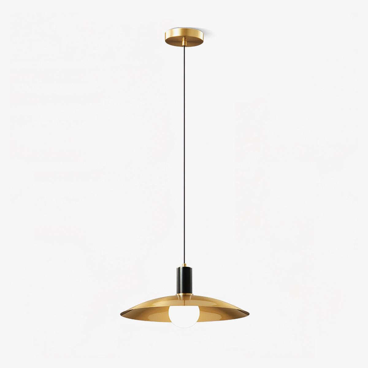 Thalora Brass & Glass Classic Pendant Lamp