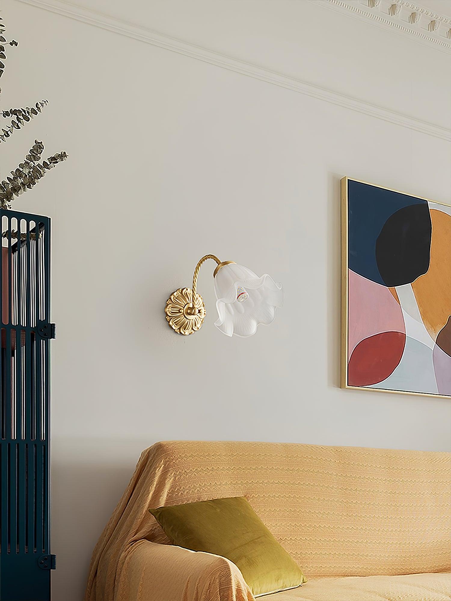 Celereria Vintage Glass Sconce