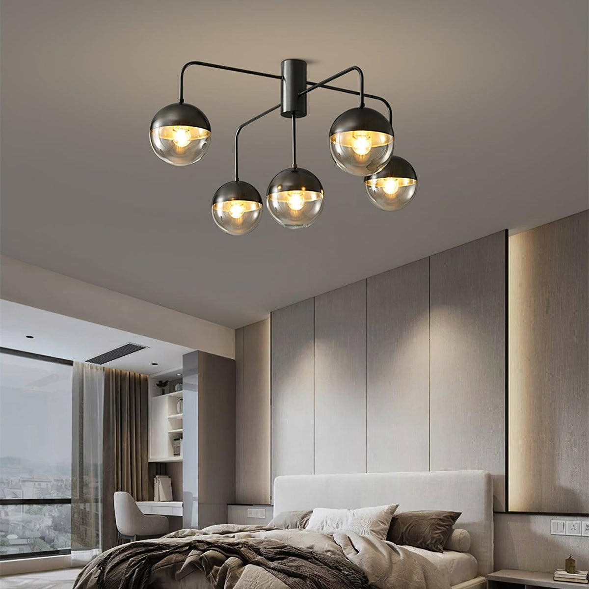 Veloz Globulars Ceiling Lamp