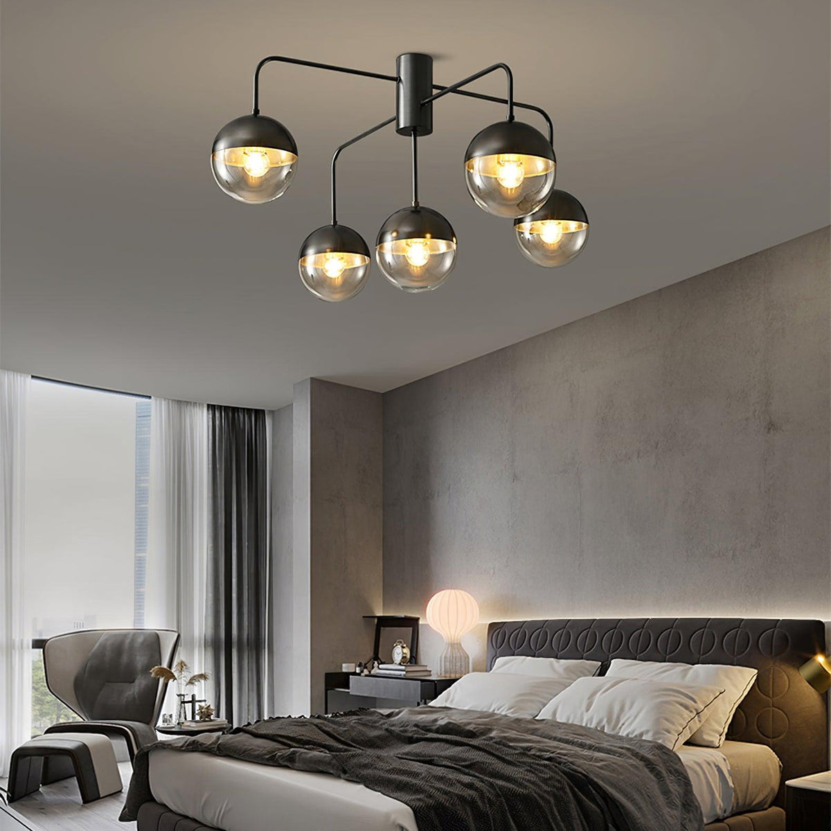 Veloz Globulars Ceiling Lamp
