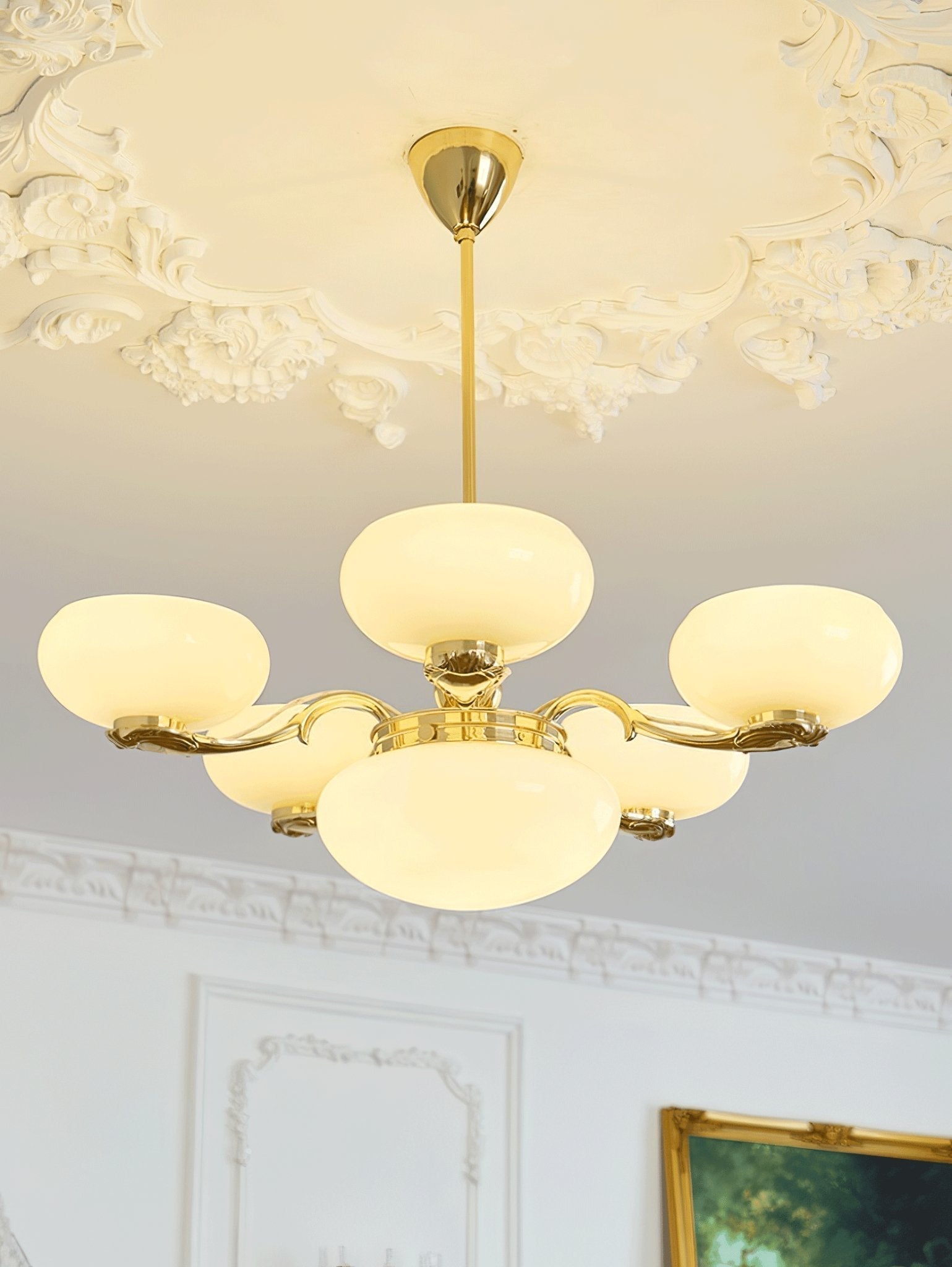 Ethan Luxury Glass Chandelier