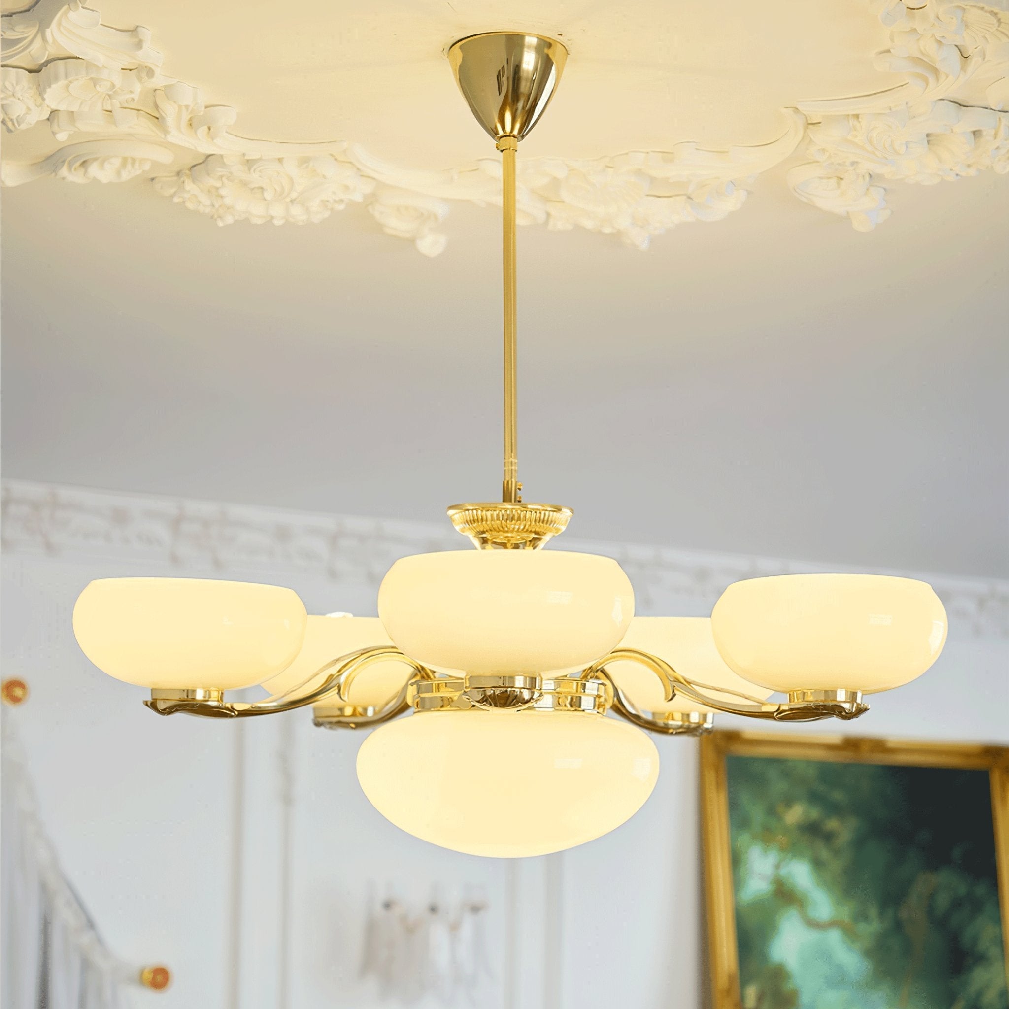 Ethan Luxury Glass Chandelier