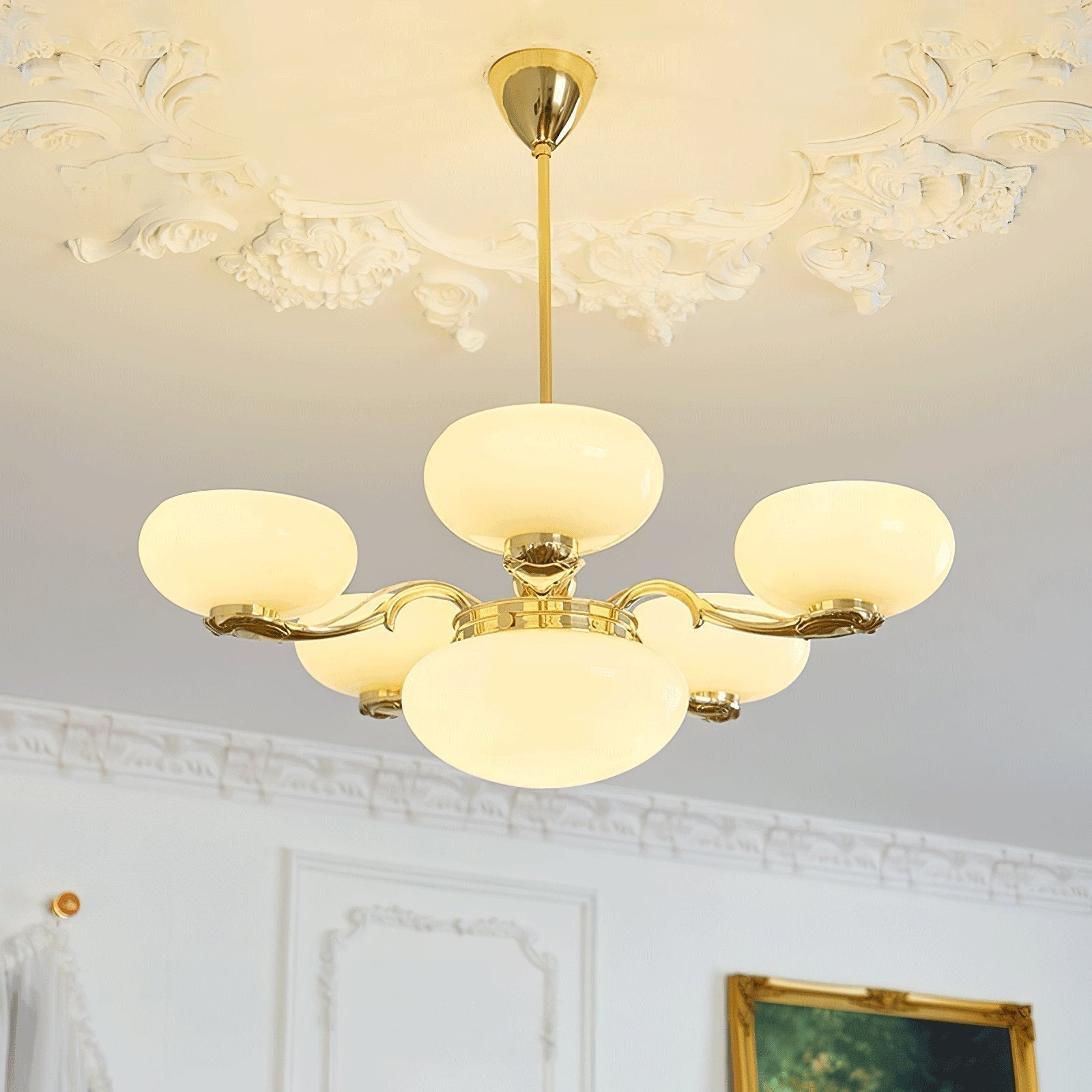 Ethan Luxury Glass Chandelier