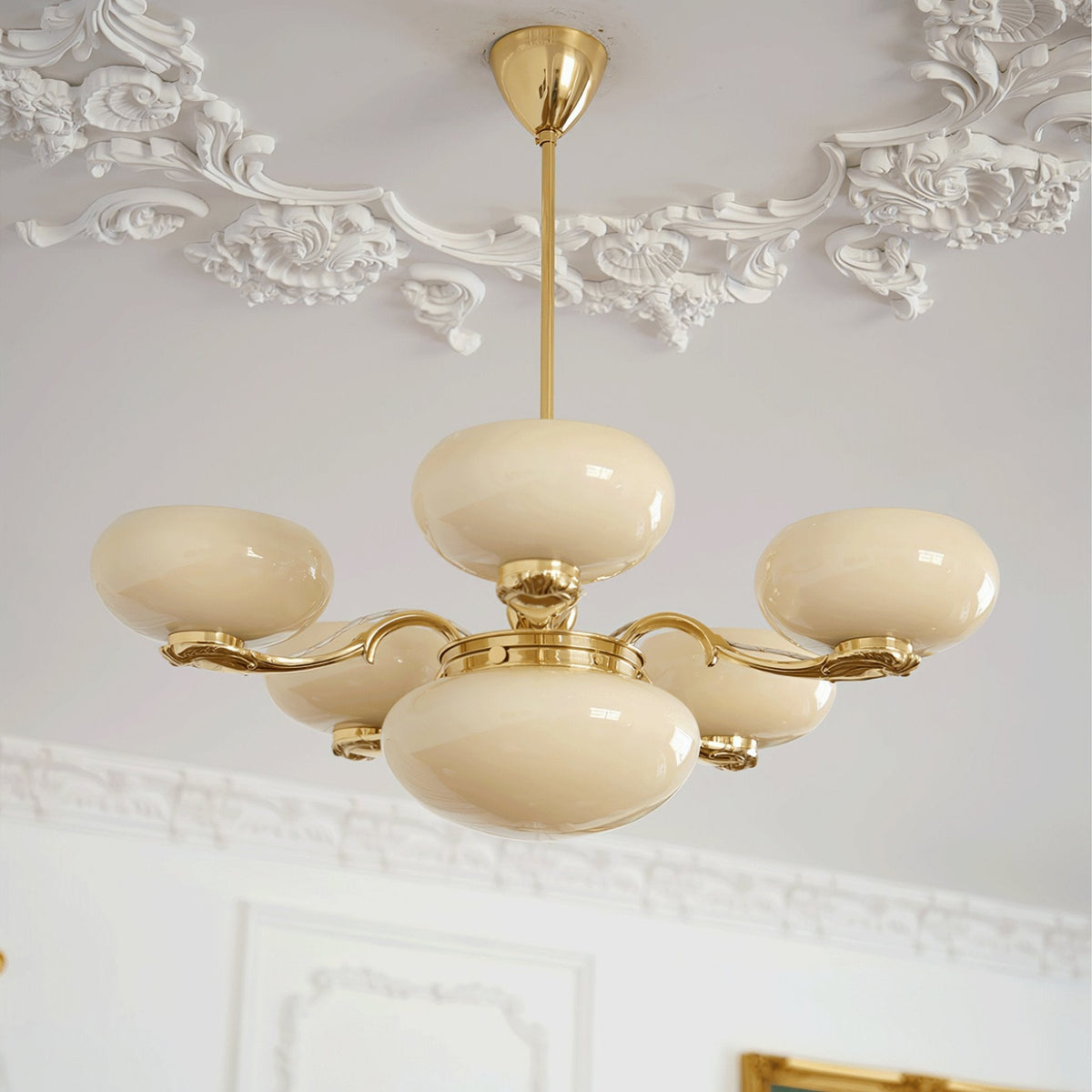 Ethan Luxury Glass Chandelier