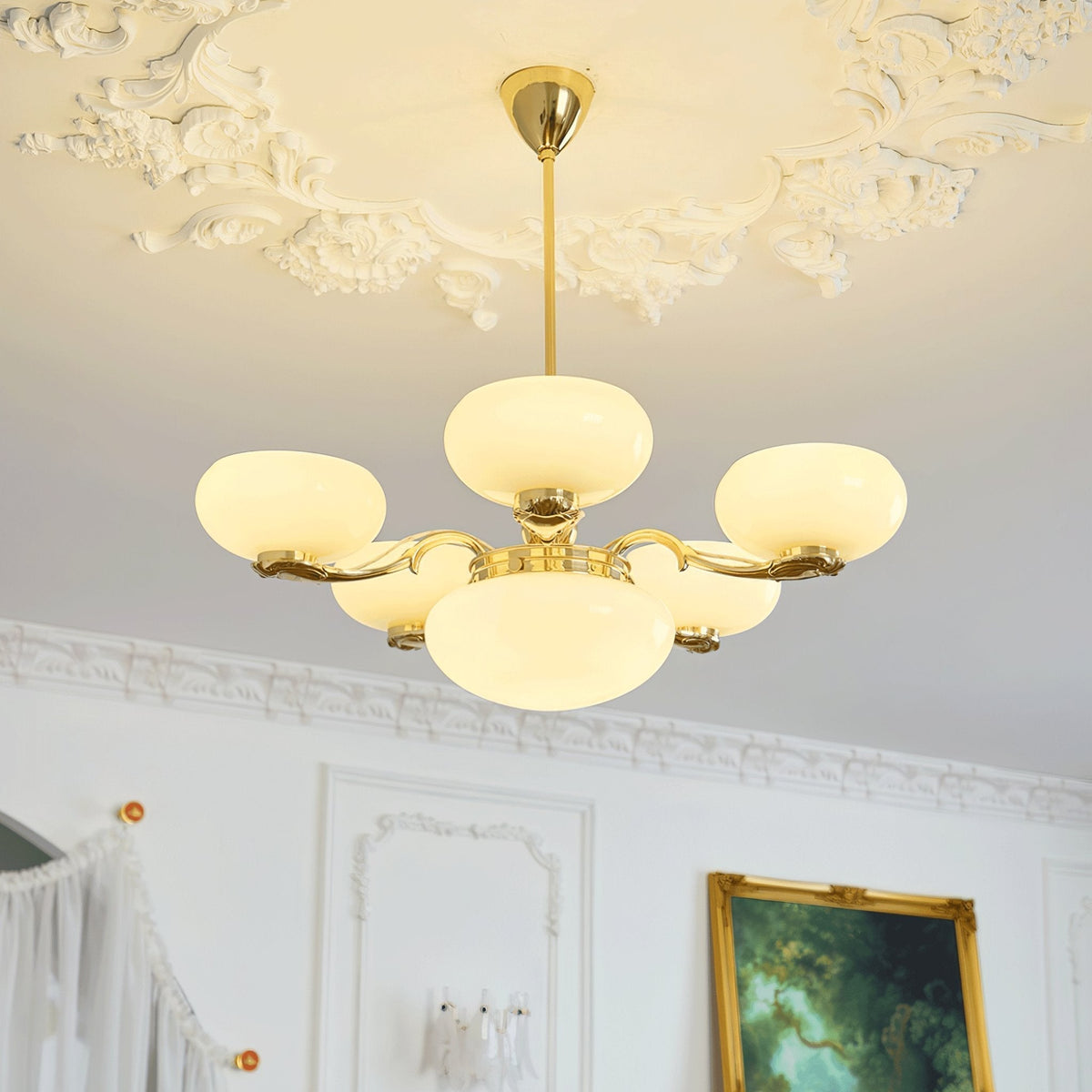 Ethan Luxury Glass Chandelier