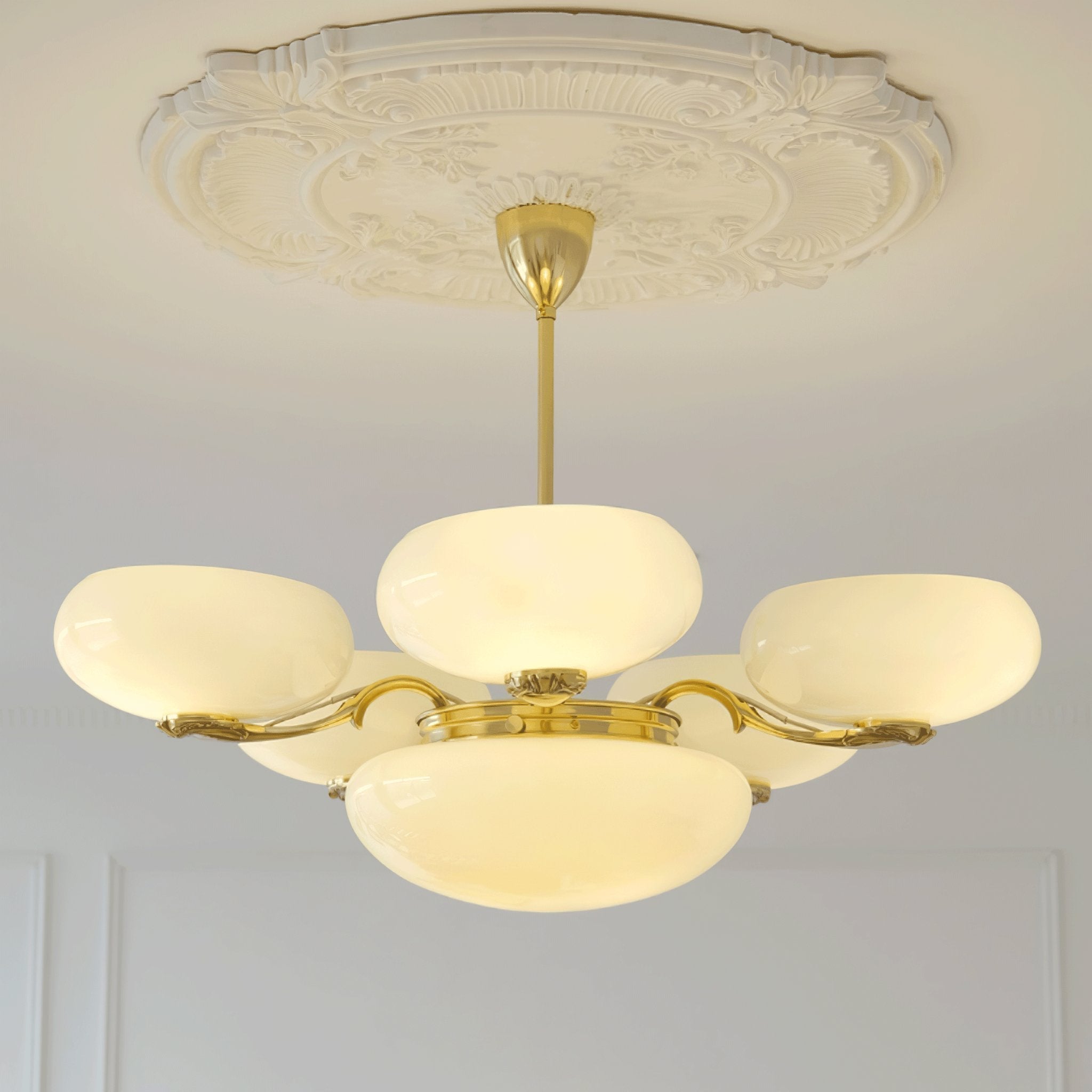 Ethan Luxury Glass Chandelier