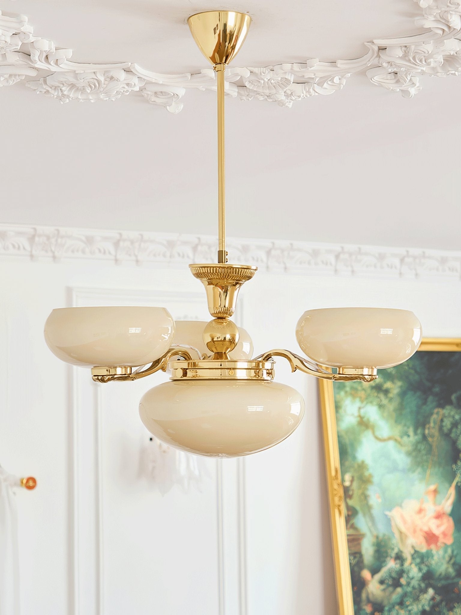 Ethan Luxury Glass Chandelier