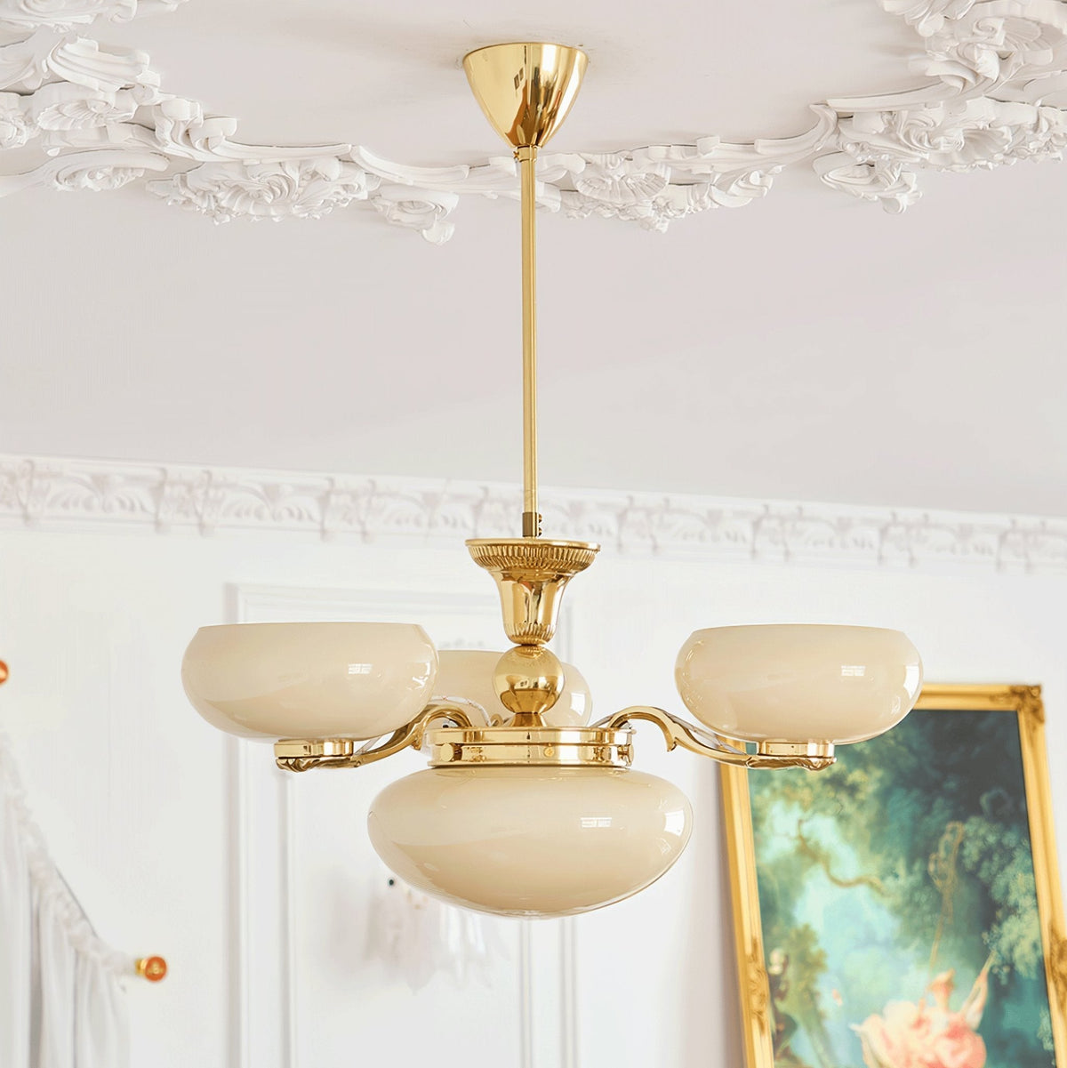 Ethan Luxury Glass Chandelier