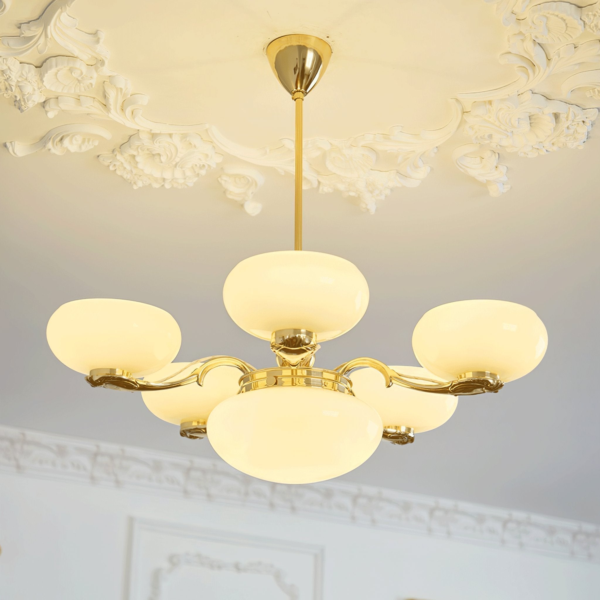 Ethan Luxury Glass Chandelier