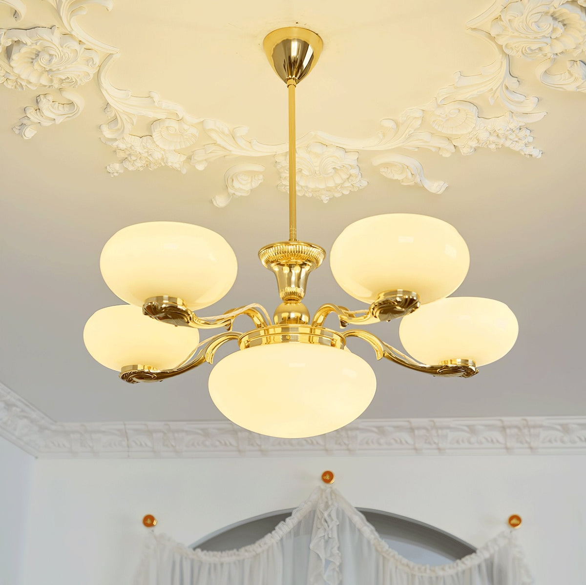 Ethan Luxury Glass Chandelier