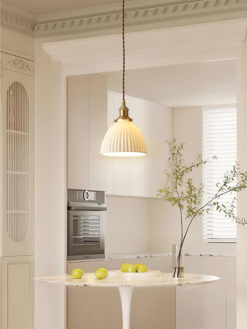 Ornoryra Vintage Glass Pendant Light
