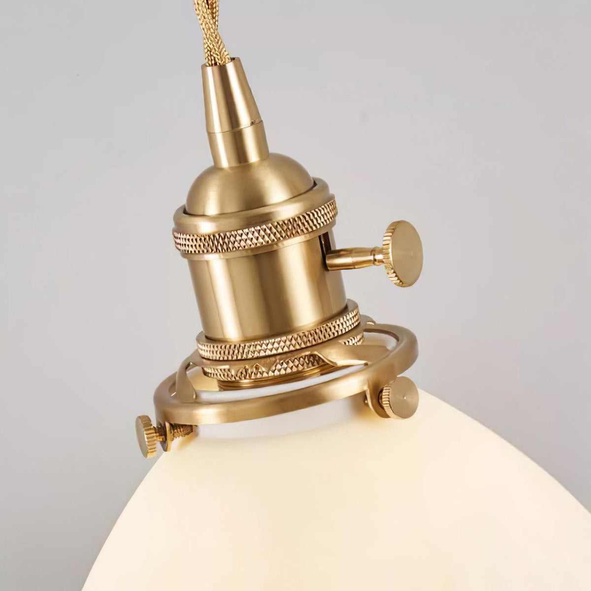 Ornoryra Vintage Glass Pendant Light