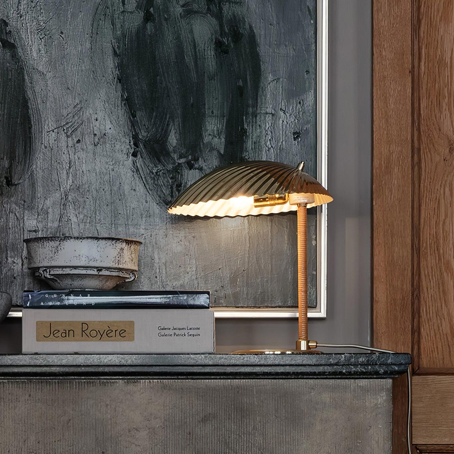 Zorare Brass Glam Table Lamp