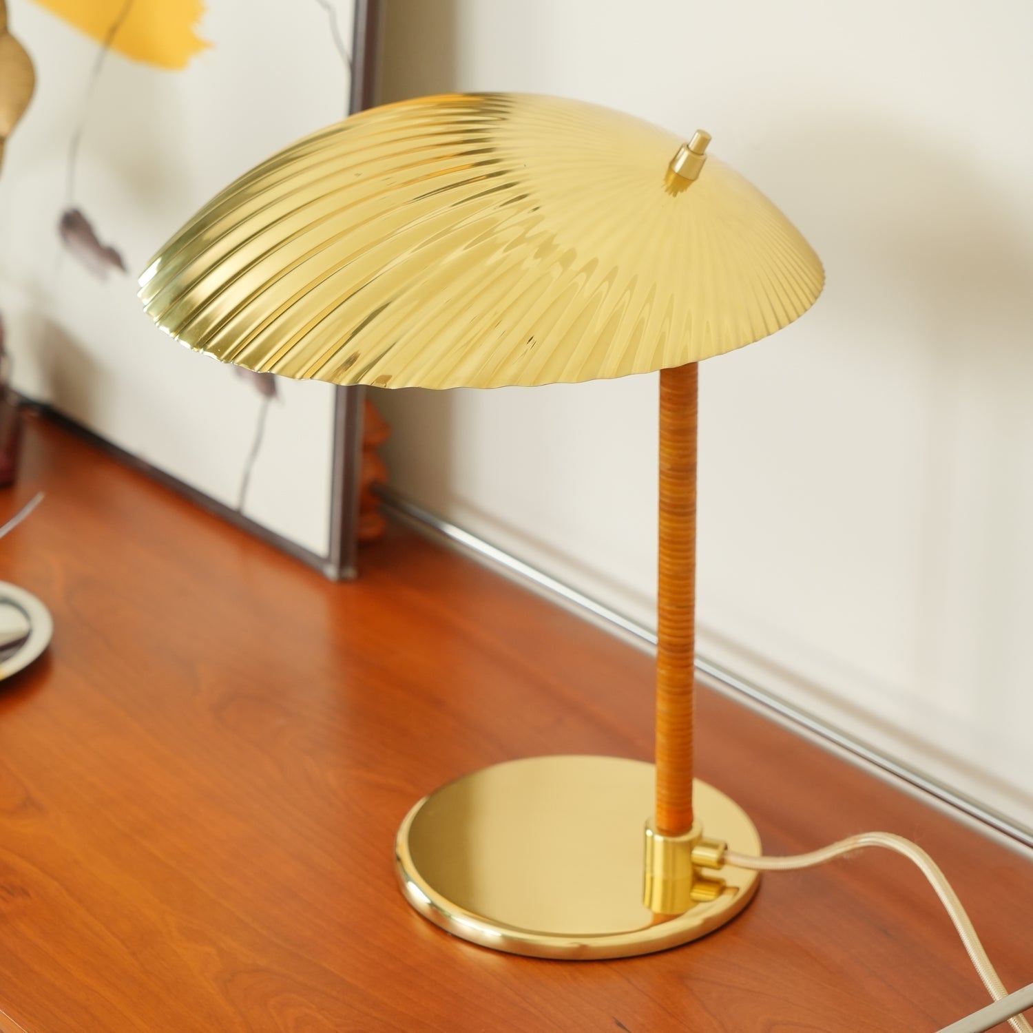 Zorare Brass Glam Table Lamp