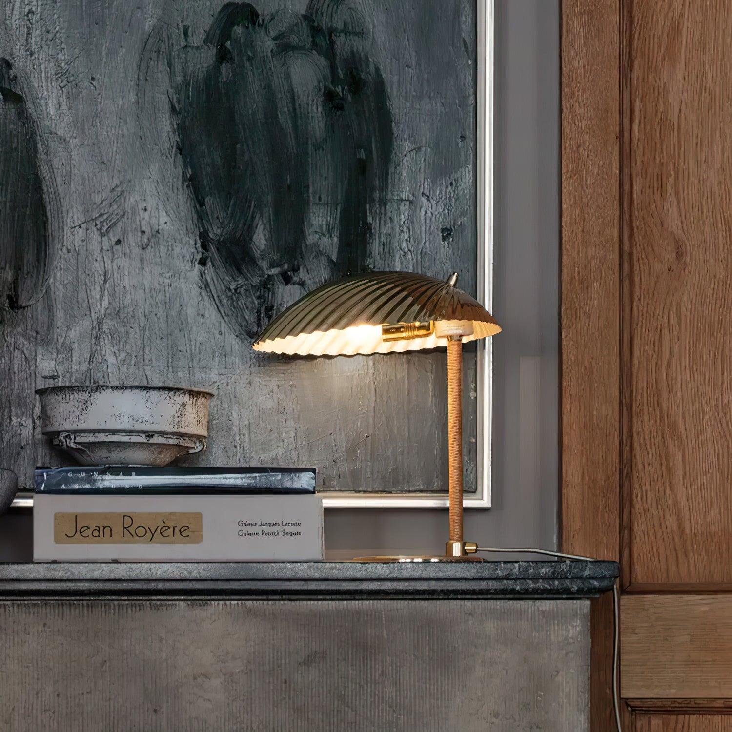 Zorare Brass Glam Table Lamp