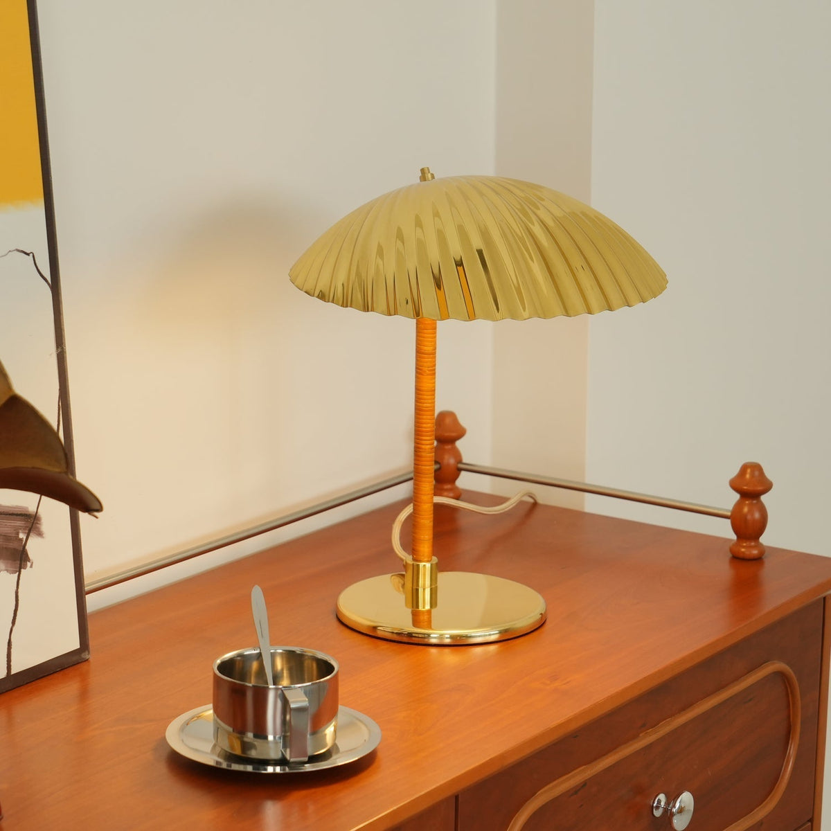 Zorare Brass Glam Table Lamp