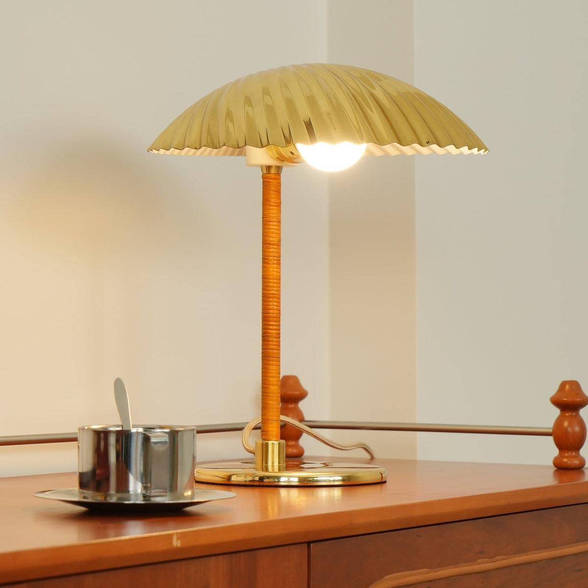 Zorare Brass Glam Table Lamp