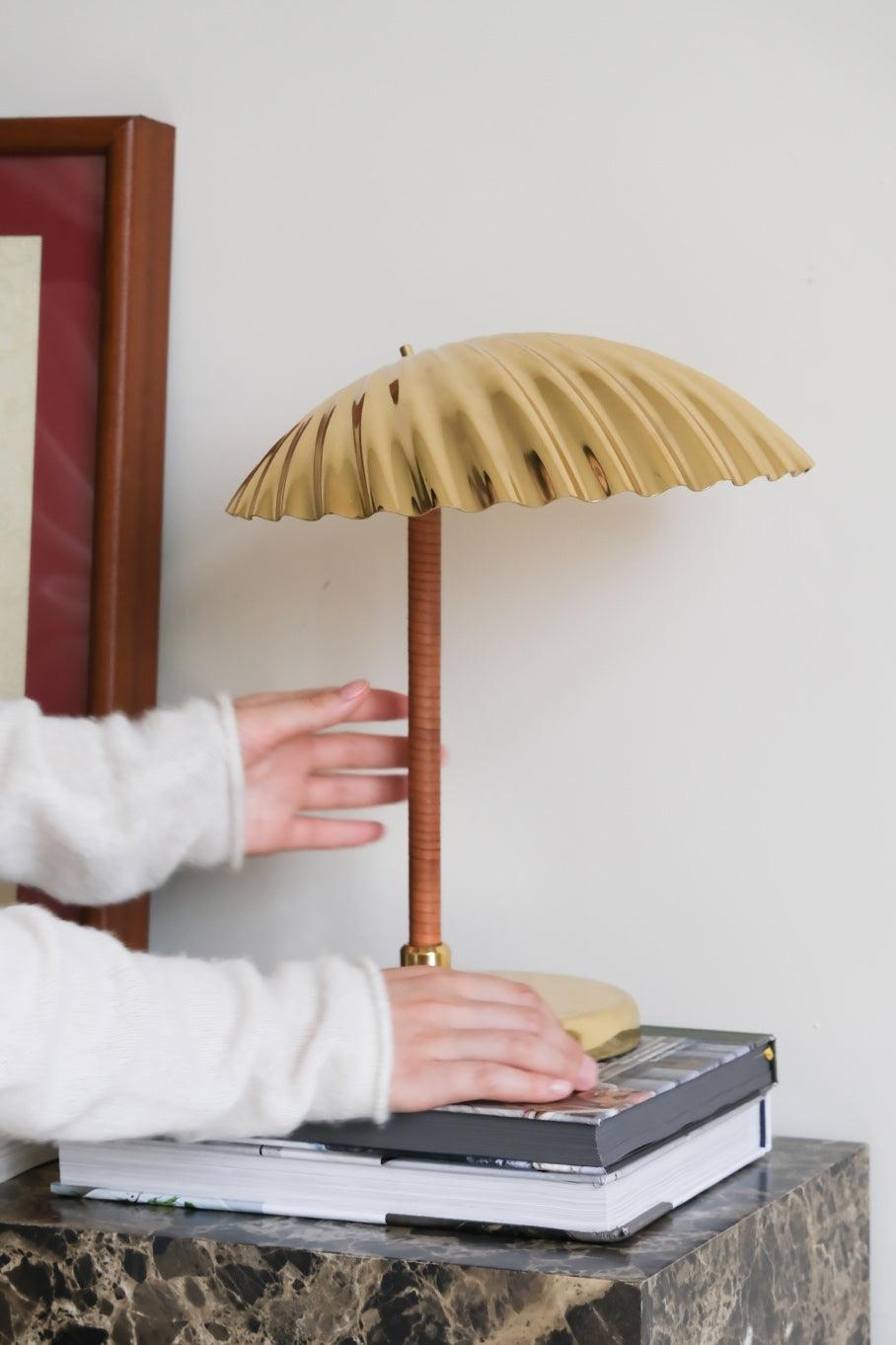 Zorare Brass Glam Table Lamp