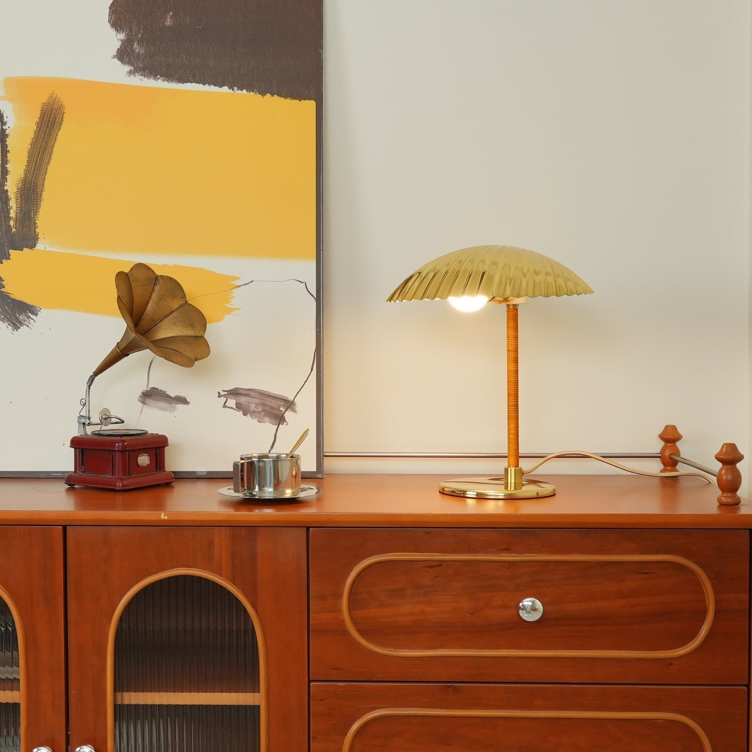 Zorare Brass Glam Table Lamp