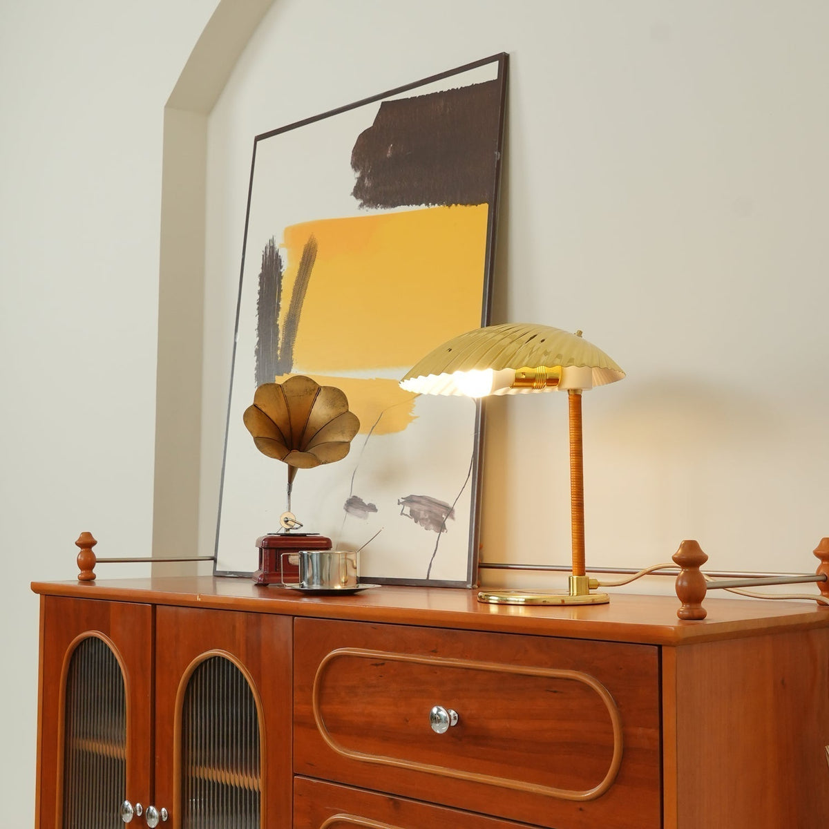 Zorare Brass Glam Table Lamp