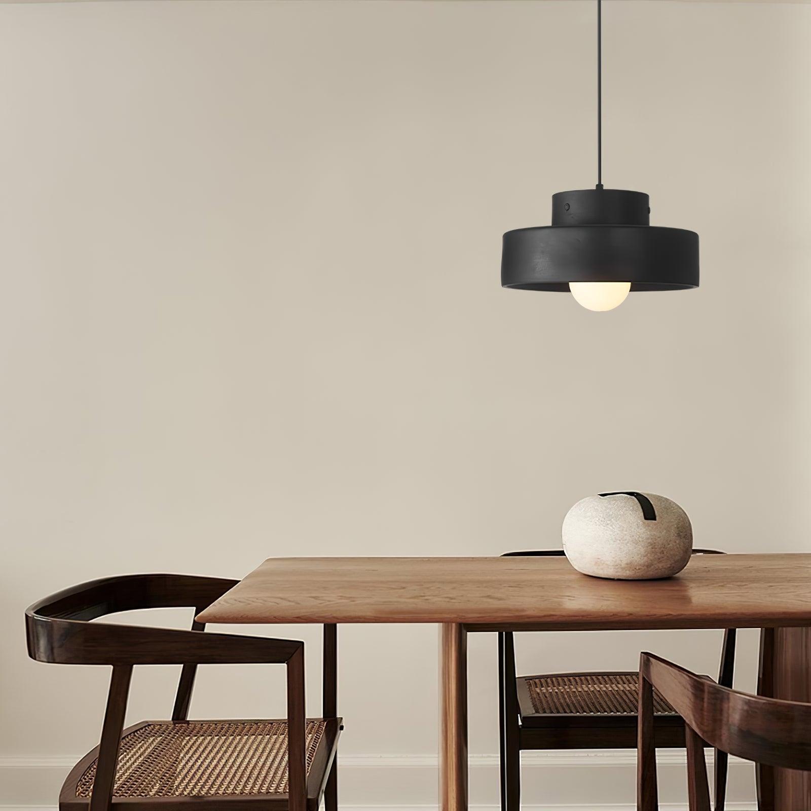 Calen Pendant Lamp Double Layers Resin