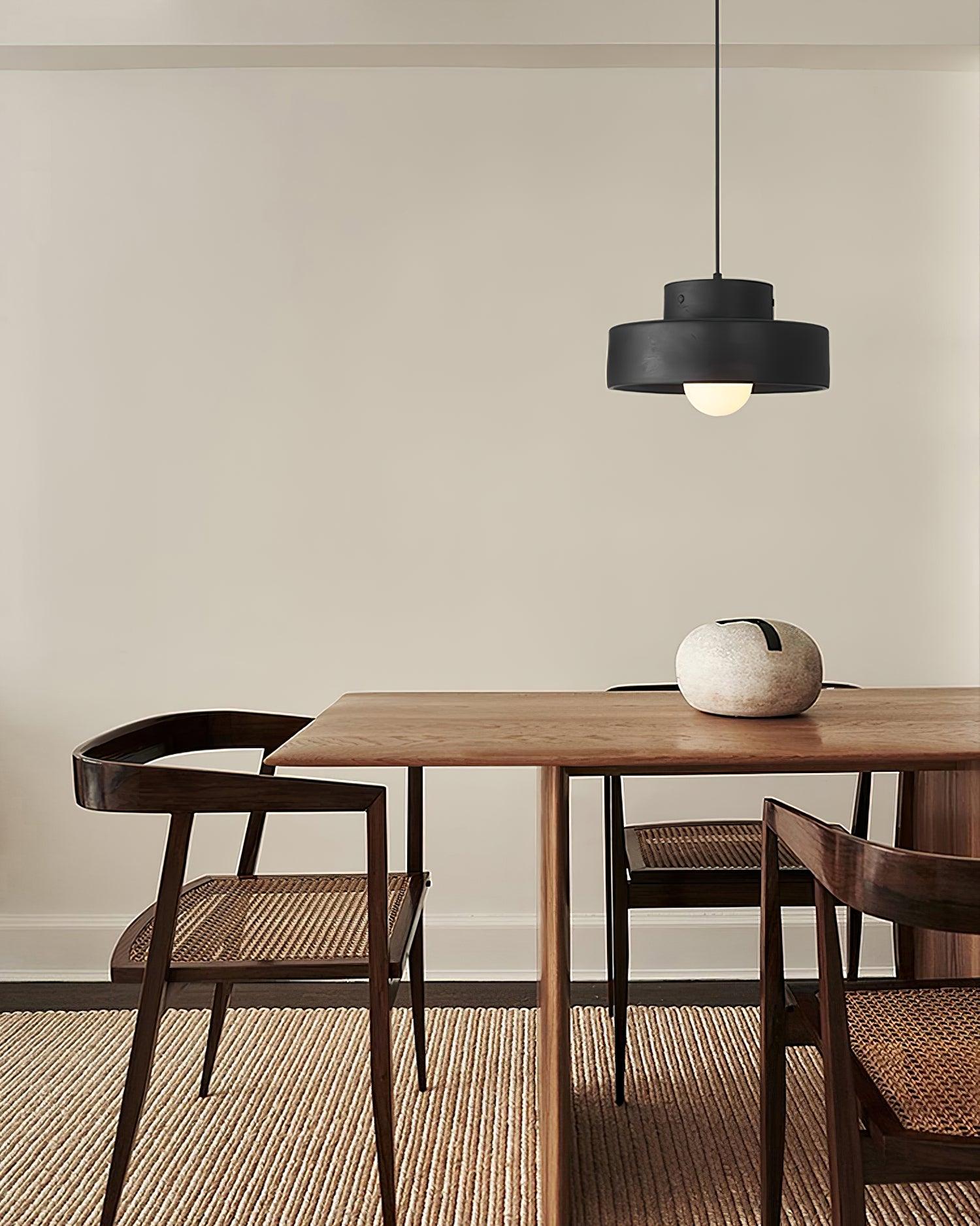 Calen Pendant Lamp Double Layers Resin