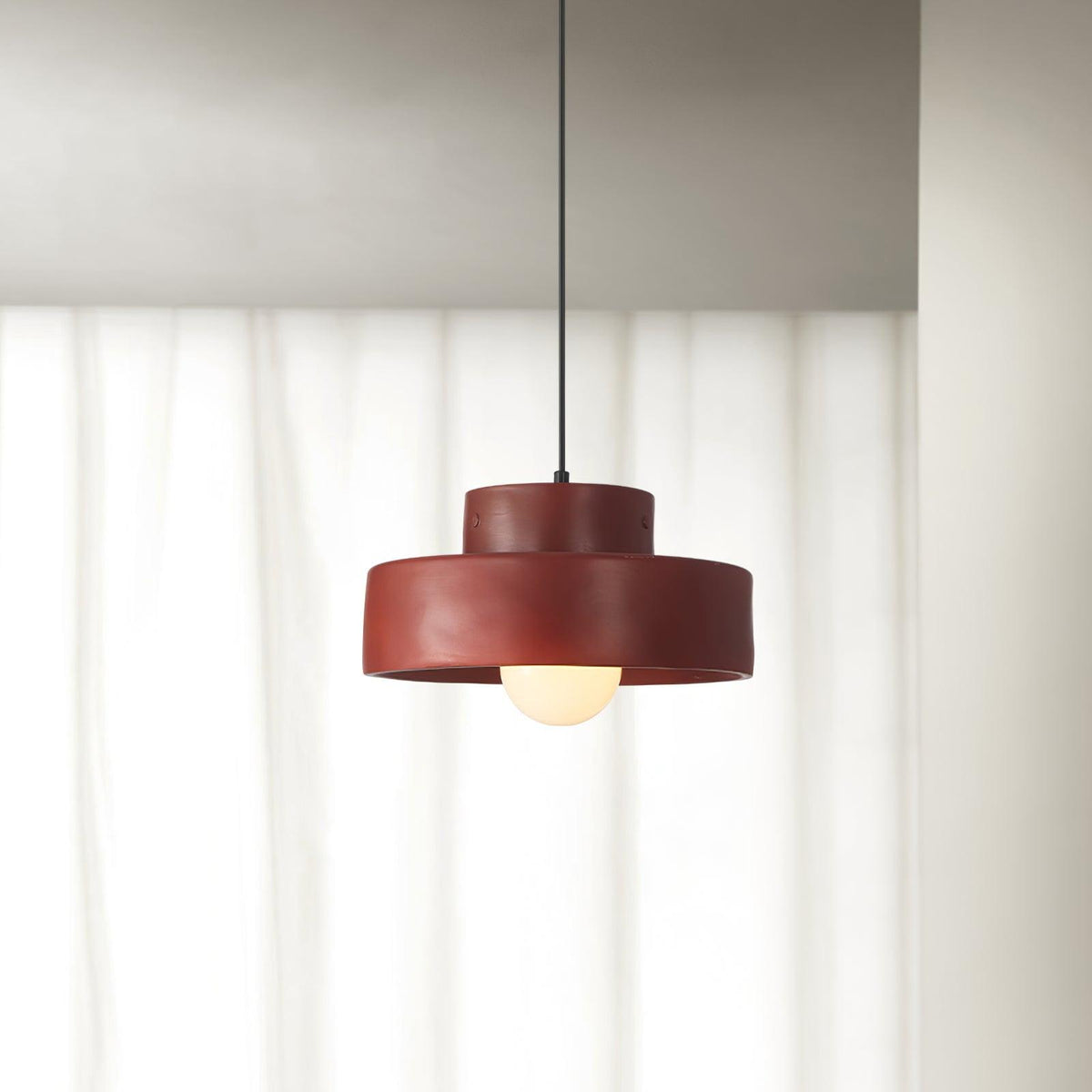 Calen Pendant Lamp Double Layers Resin