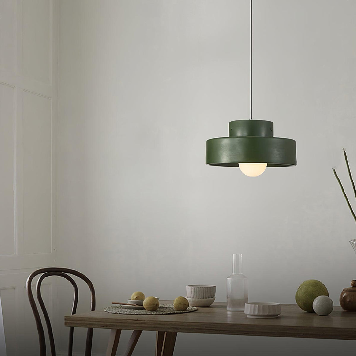 Calen Pendant Lamp Double Layers Resin