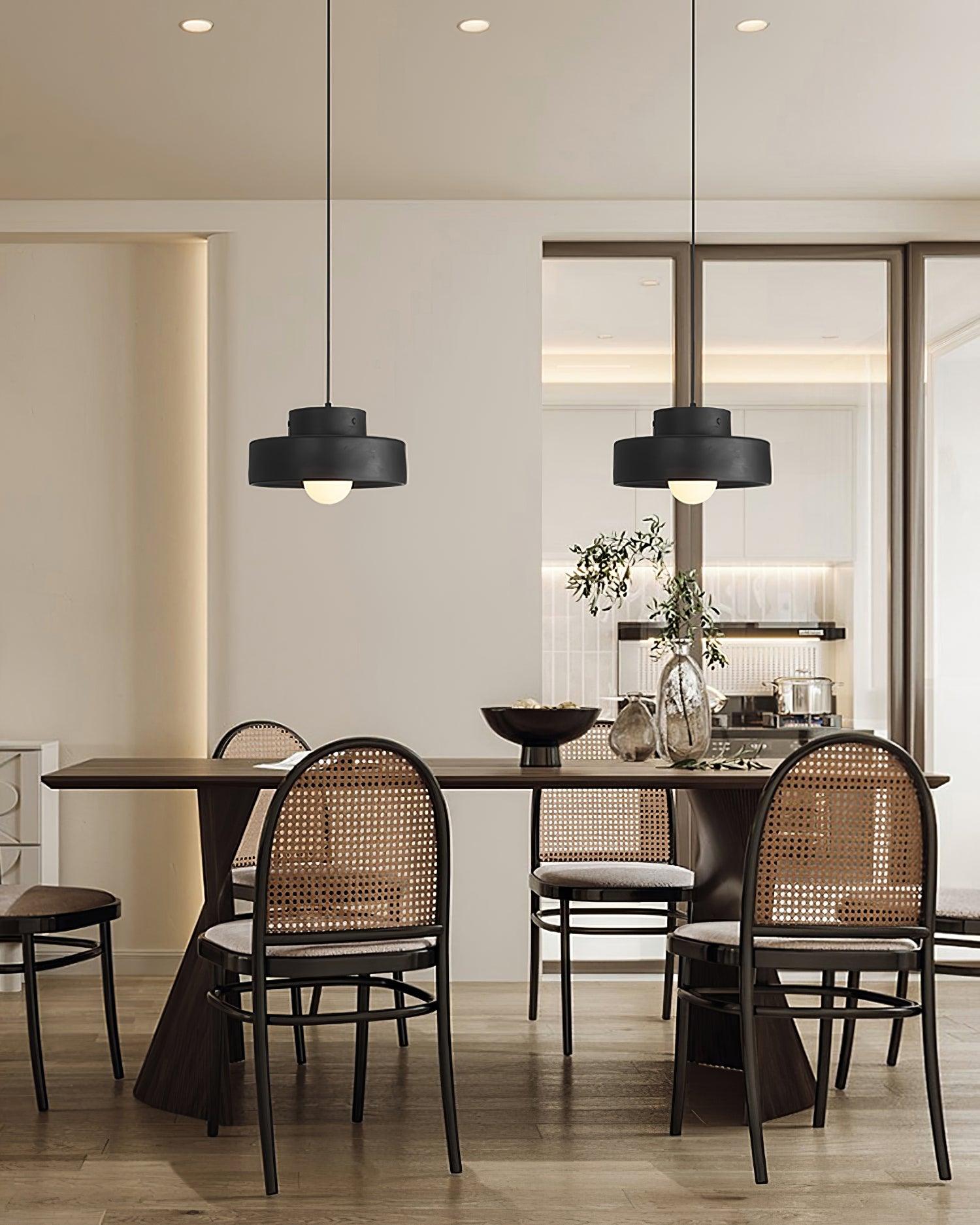 Calen Pendant Lamp Double Layers Resin