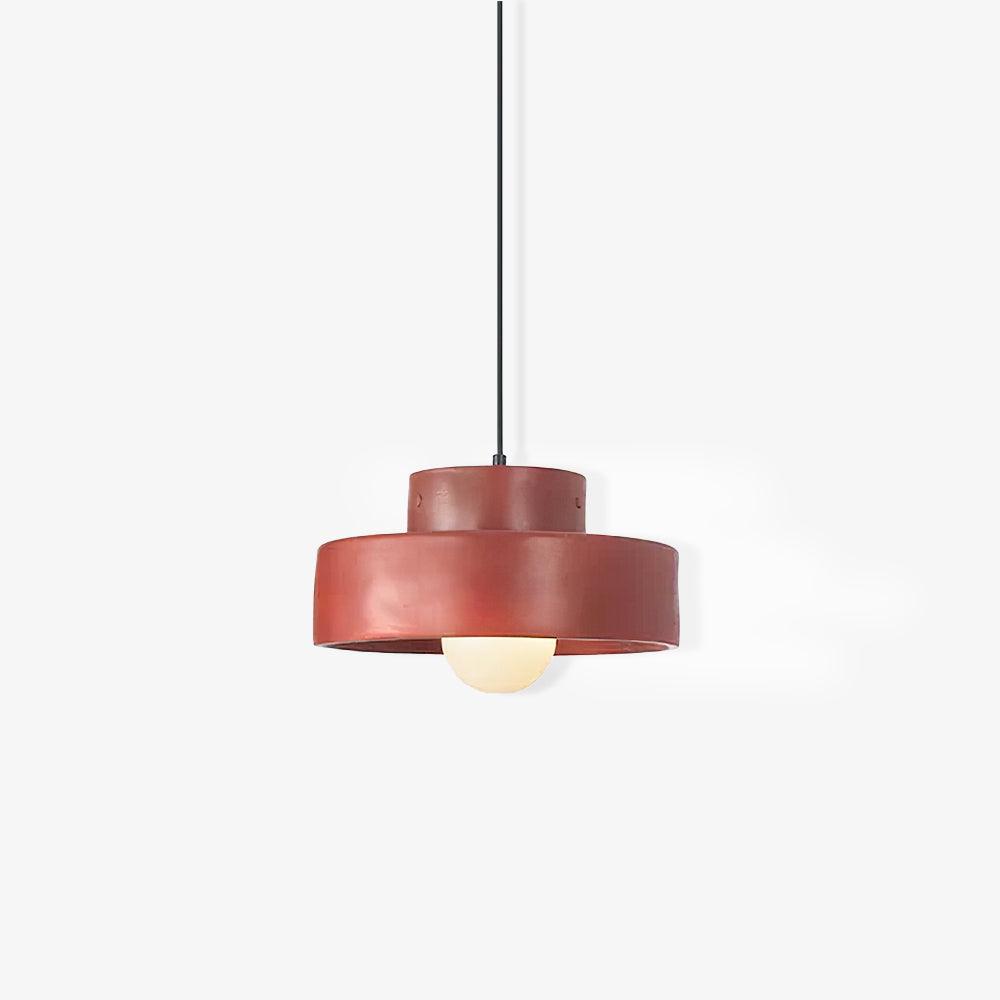 Calen Pendant Lamp Double Layers Resin
