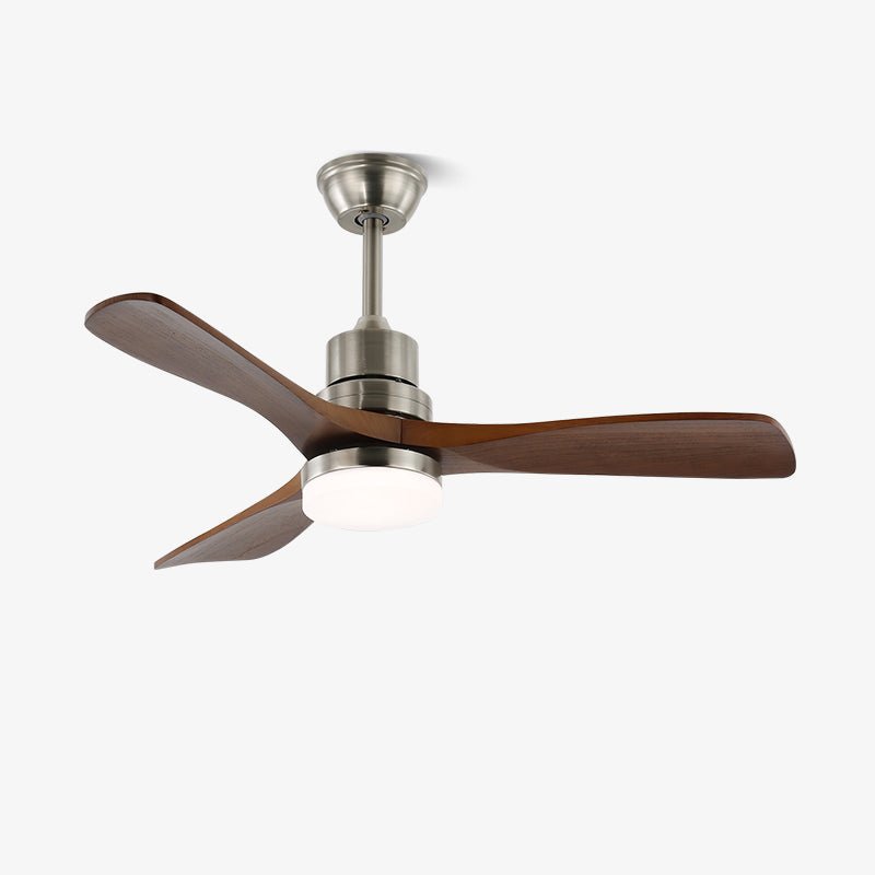 Rininena Modern Wood Ceiling Fan Light