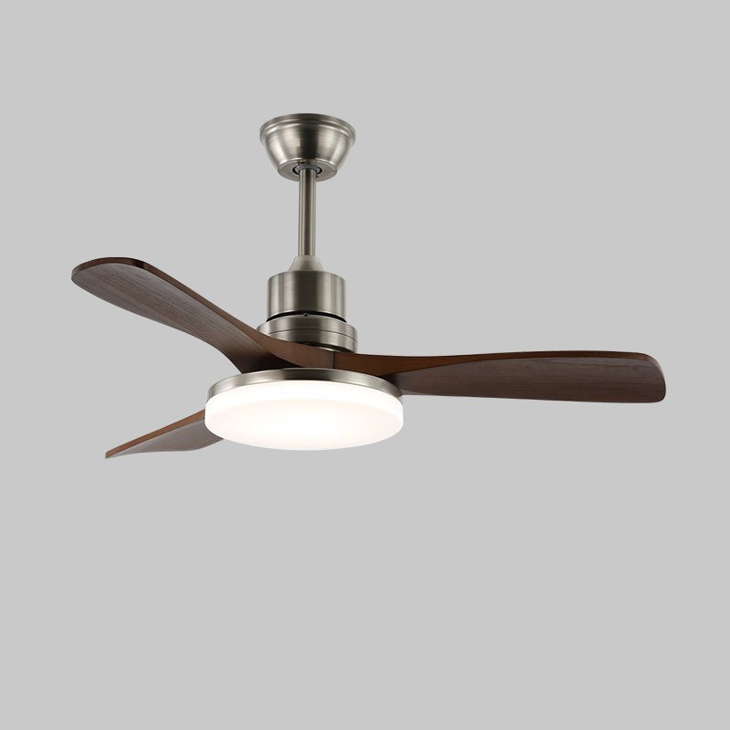 Rininena Modern Wood Ceiling Fan Light