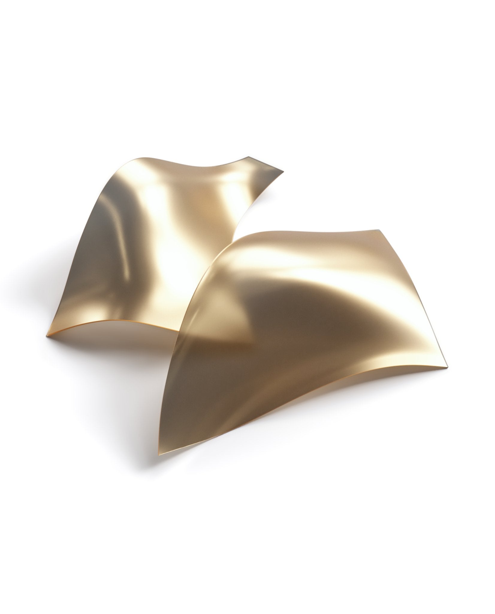 Alnoror Sculptural Gold Pendant Light