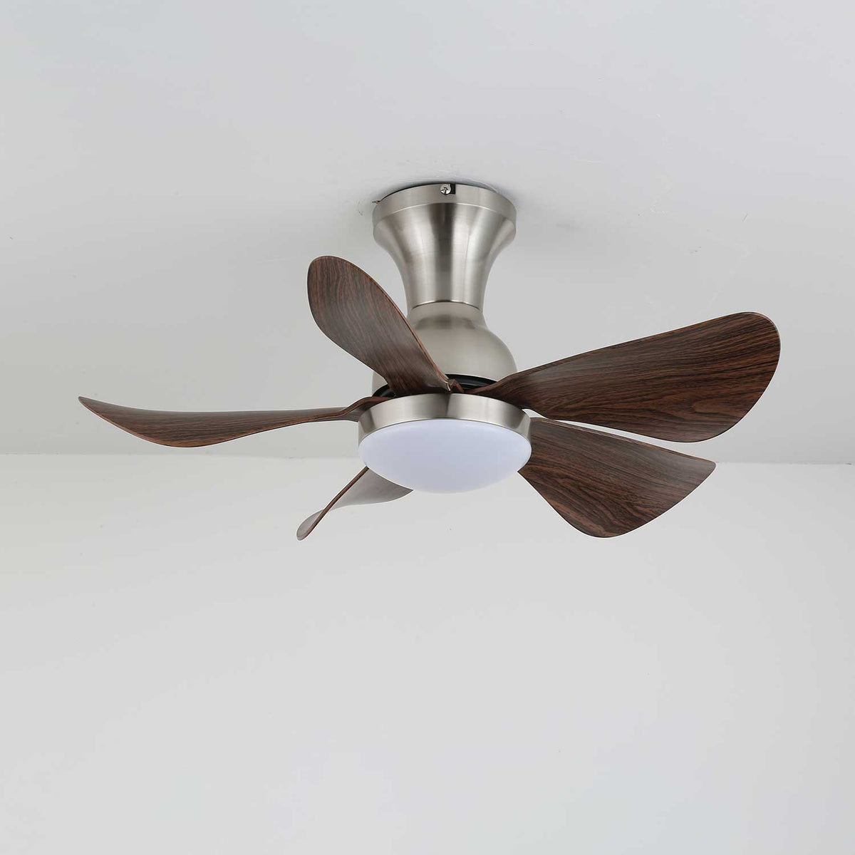 Novaro Modern Wood Ceiling Fan Light